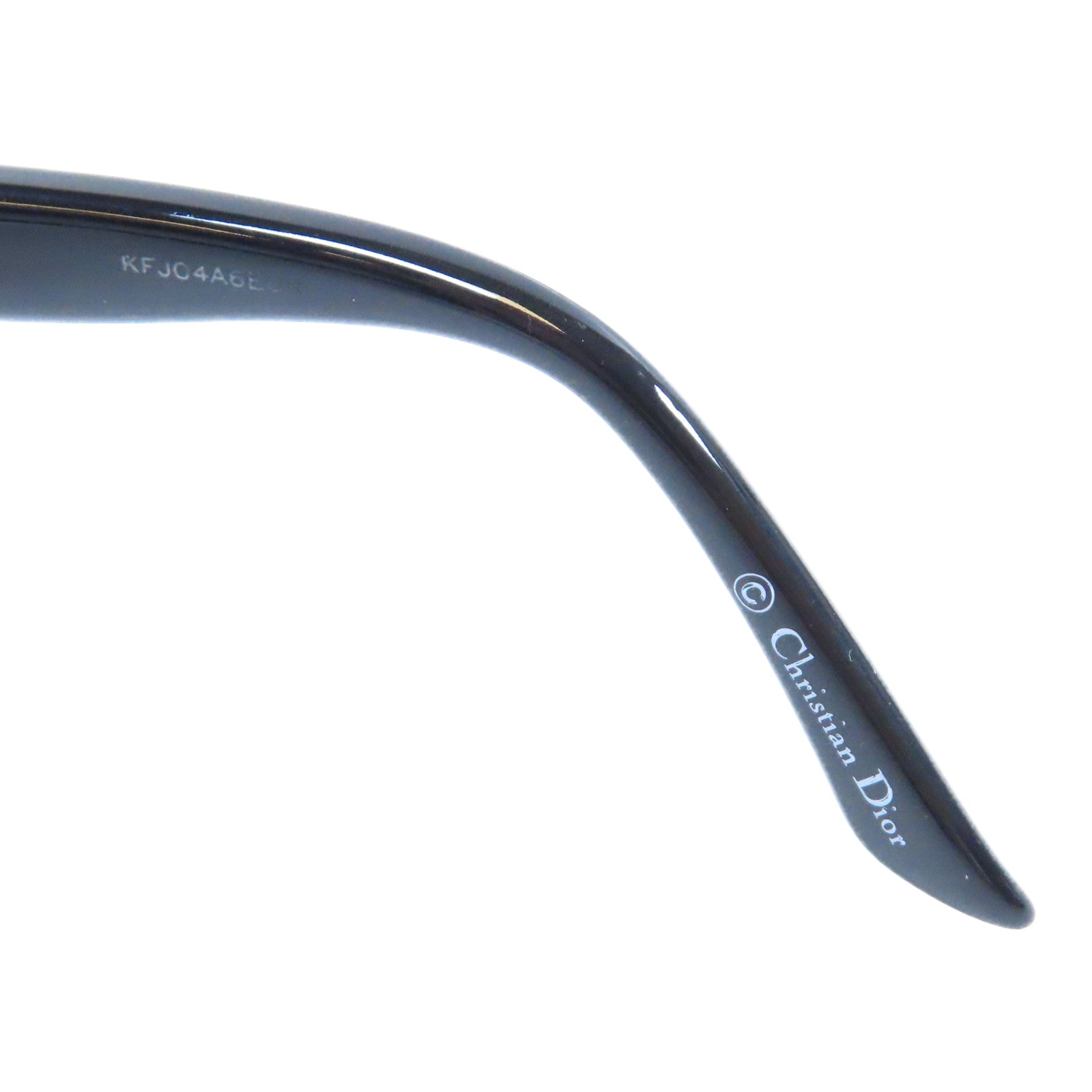 Dior PVC Sunglasses銀扣太陽眼鏡黑色