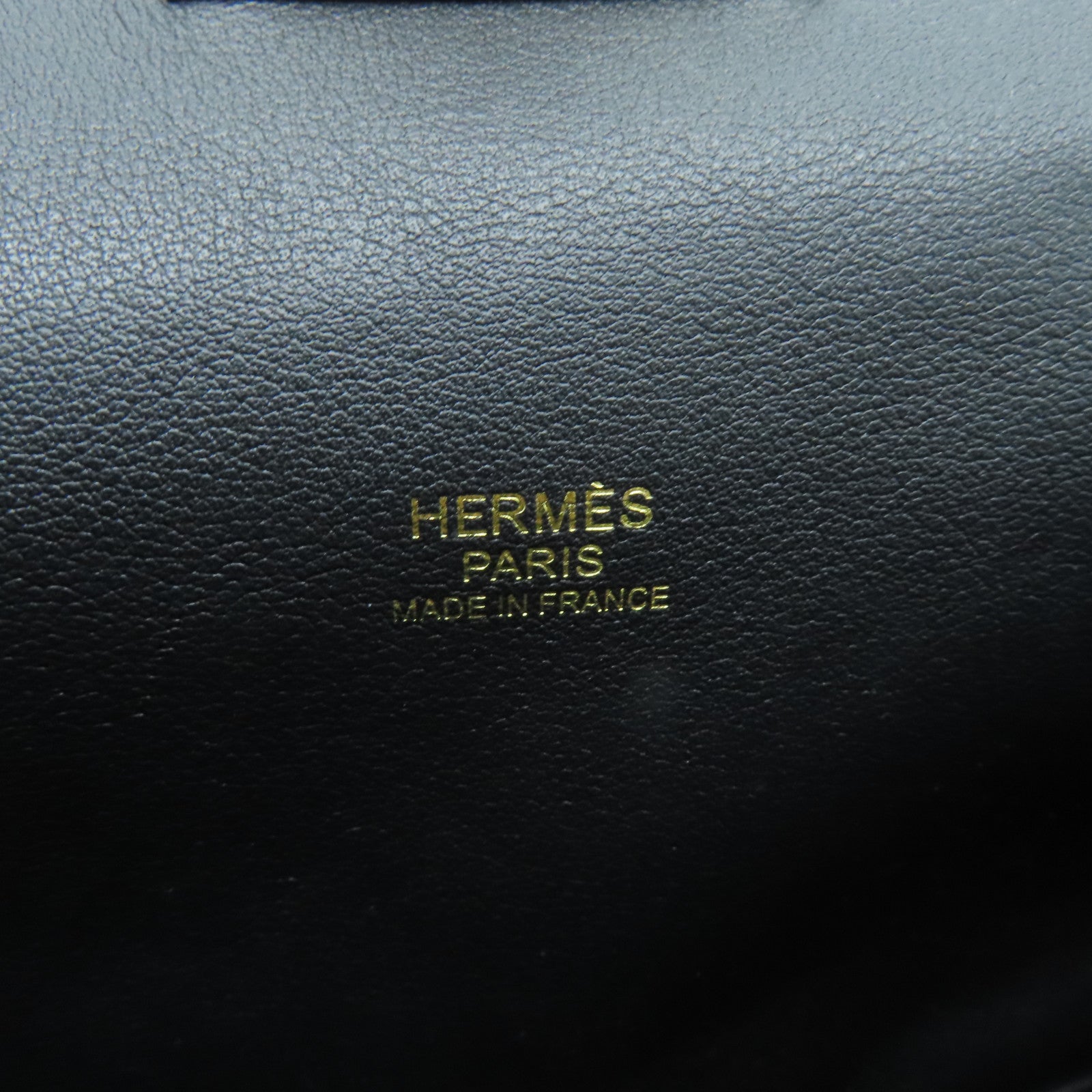 HERMES Swift皮革Toolbox 20金扣肩背袋黑色