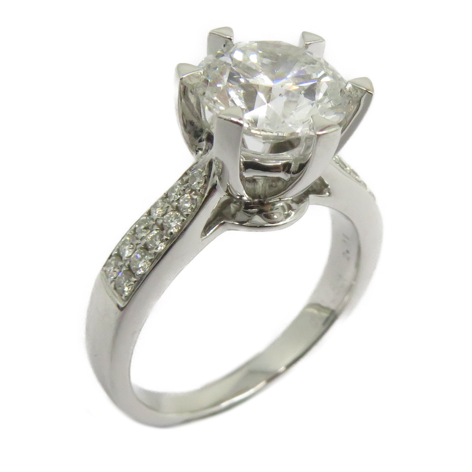JEWELRY 18K白金Diamond Ring 2.01ct鑽石戒指US#4.75