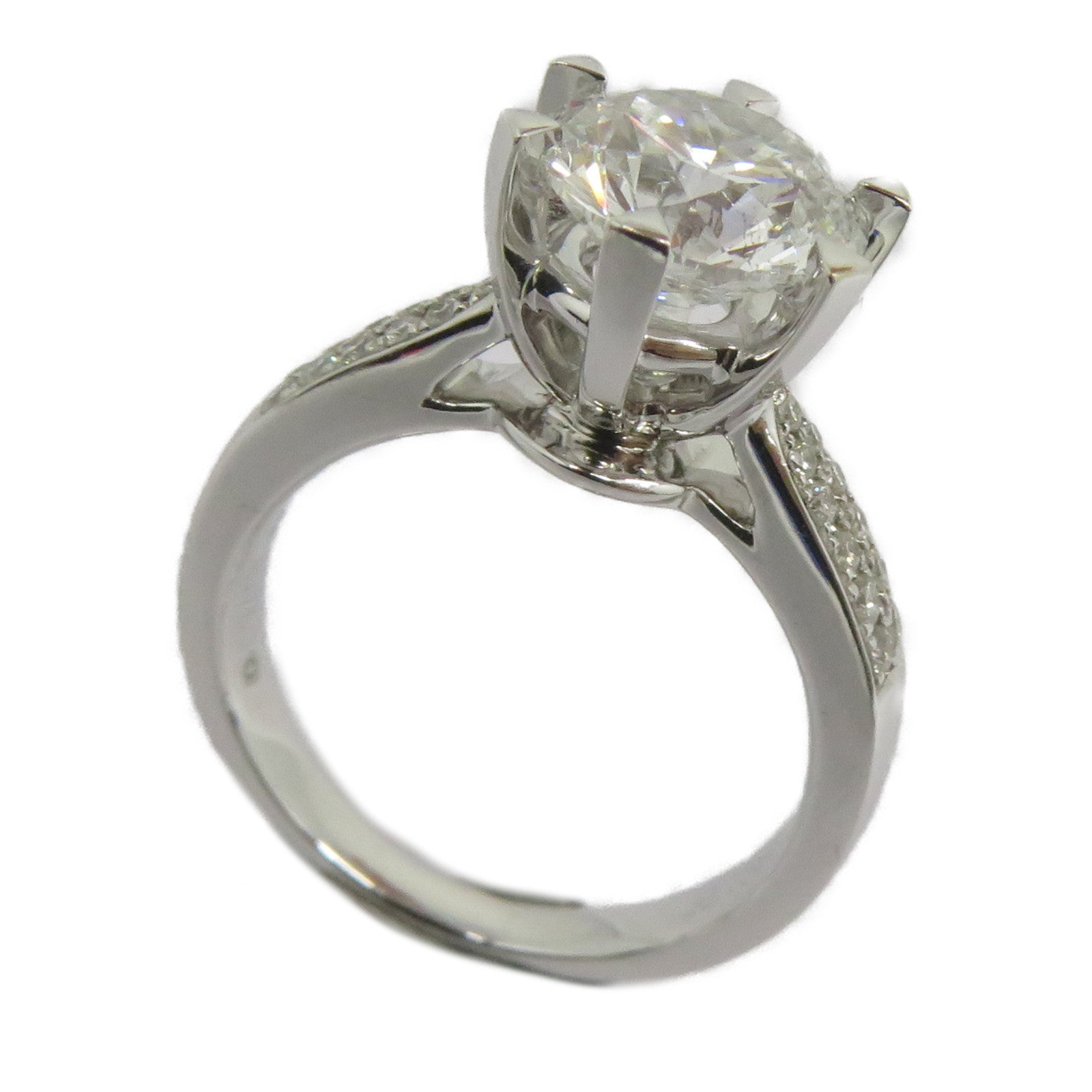JEWELRY 18K白金Diamond Ring 2.01ct鑽石戒指US#4.75