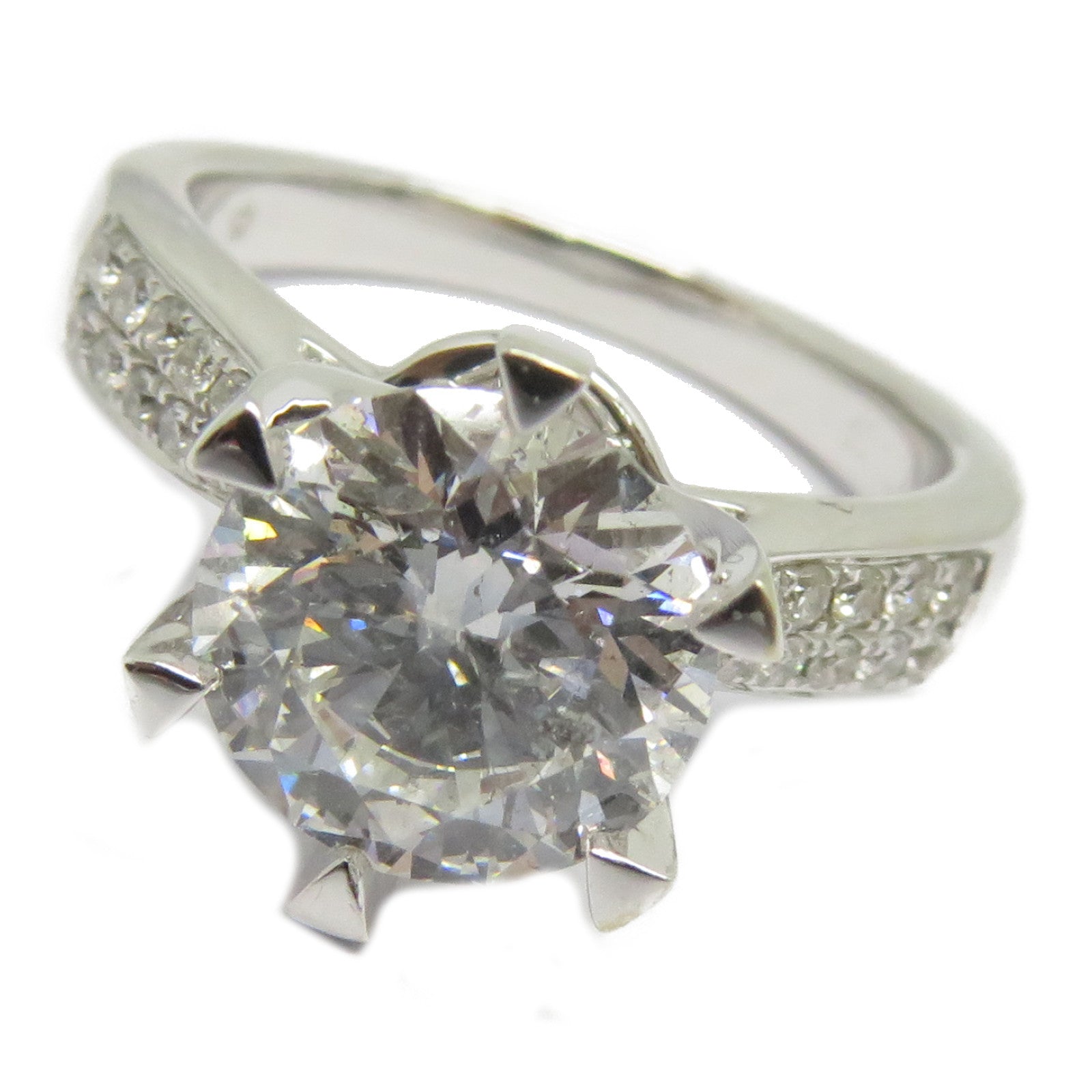 JEWELRY 18K白金Diamond Ring 2.01ct鑽石戒指US#4.75