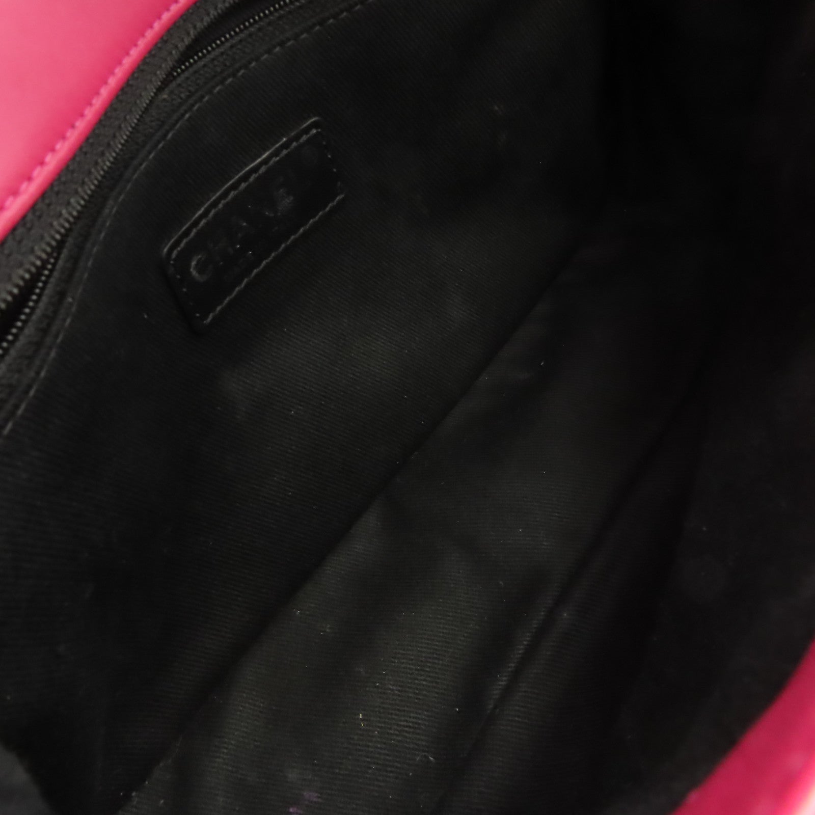 CHANEL 【激減優惠】菱格漆皮皮革Chain Shoulder Bag銀扣鏈帶肩背袋粉紅色