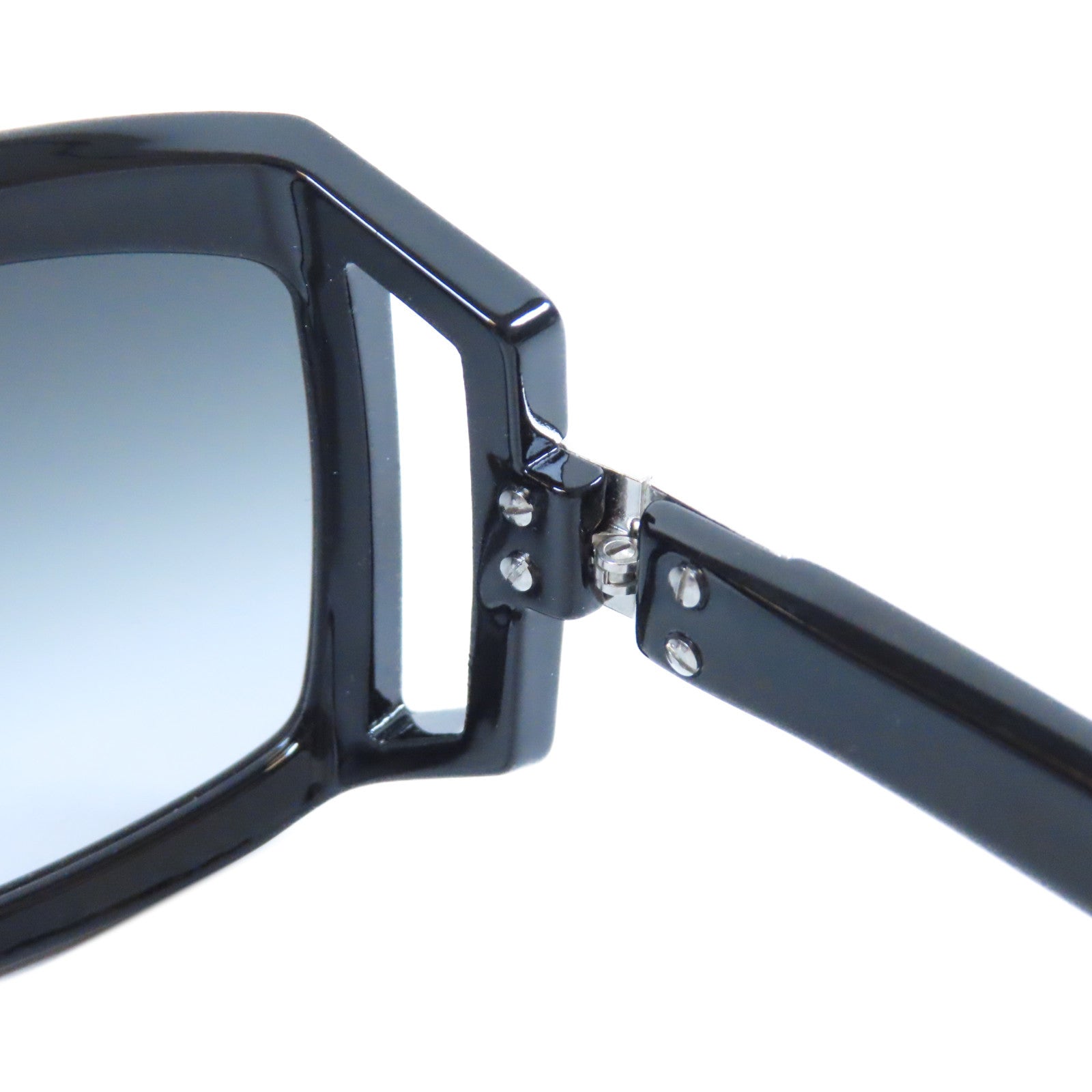 Dior PVC Sunglasses銀扣太陽眼鏡黑色