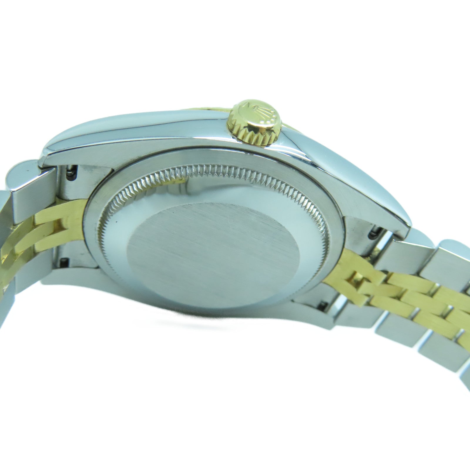 ROLEX Datejust18K黃金/不鏽鋼鑽石手錶自動機芯金色