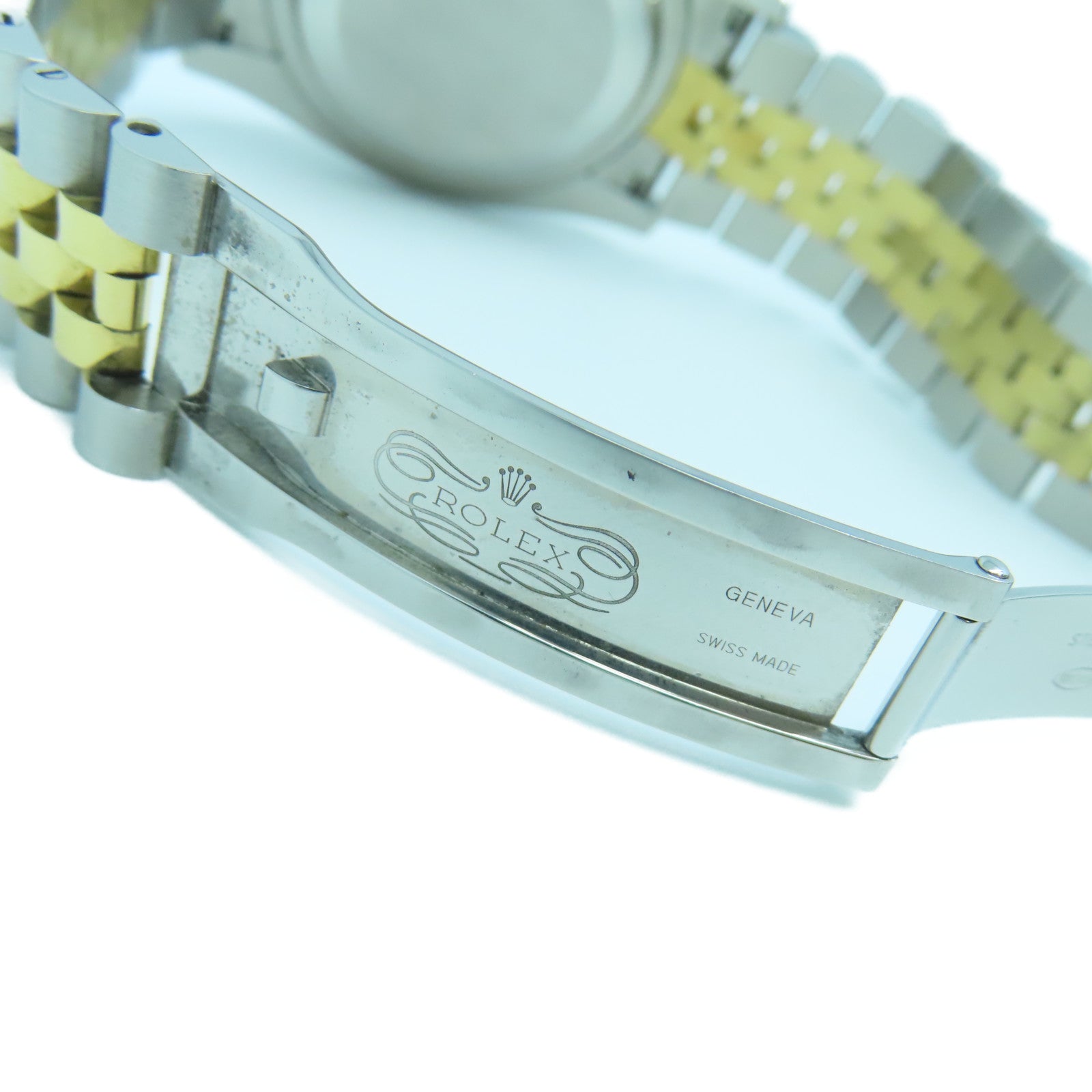 ROLEX Datejust18K黃金/不鏽鋼鑽石手錶自動機芯金色