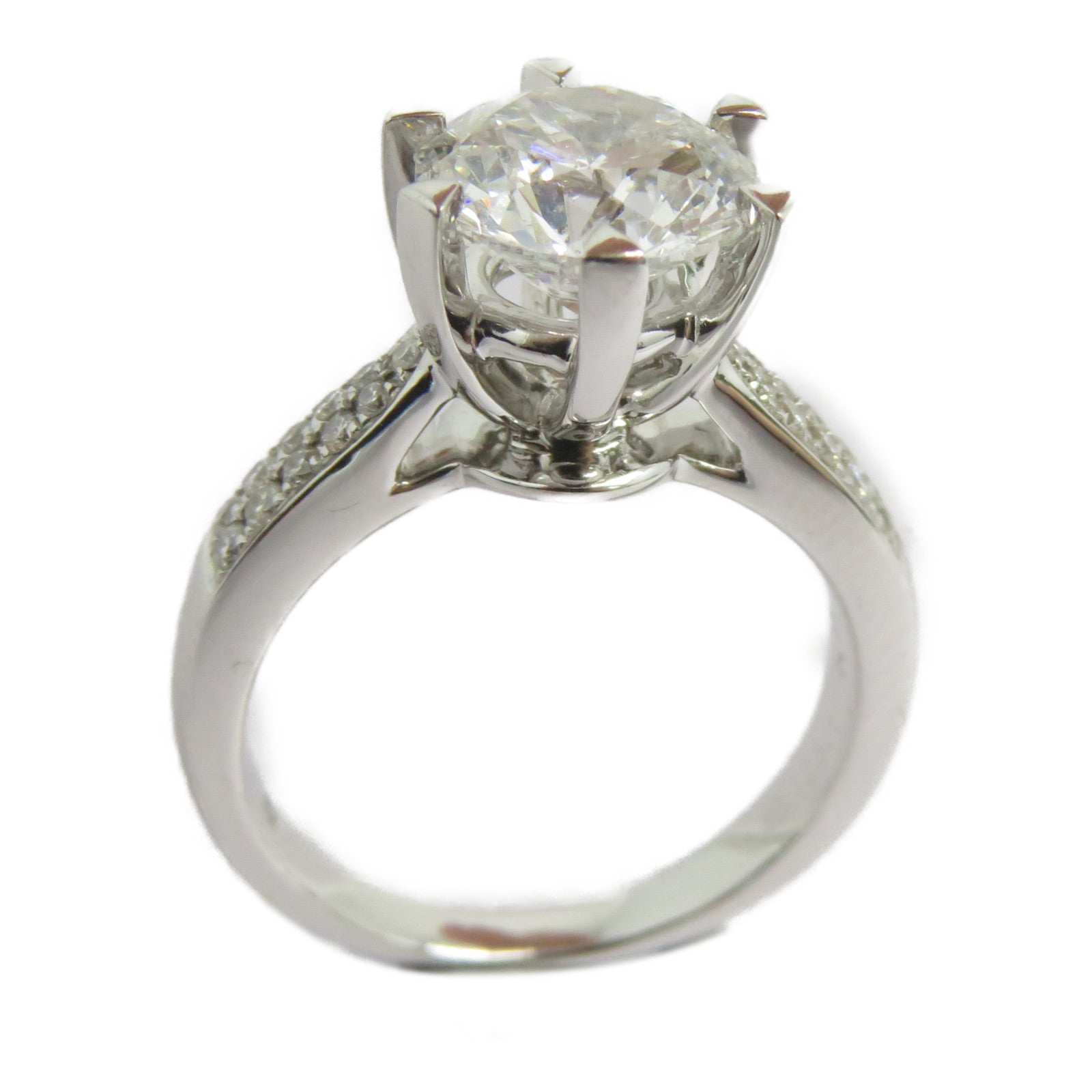 JEWELRY 18K白金Diamond Ring 2.01ct鑽石戒指US#4.75