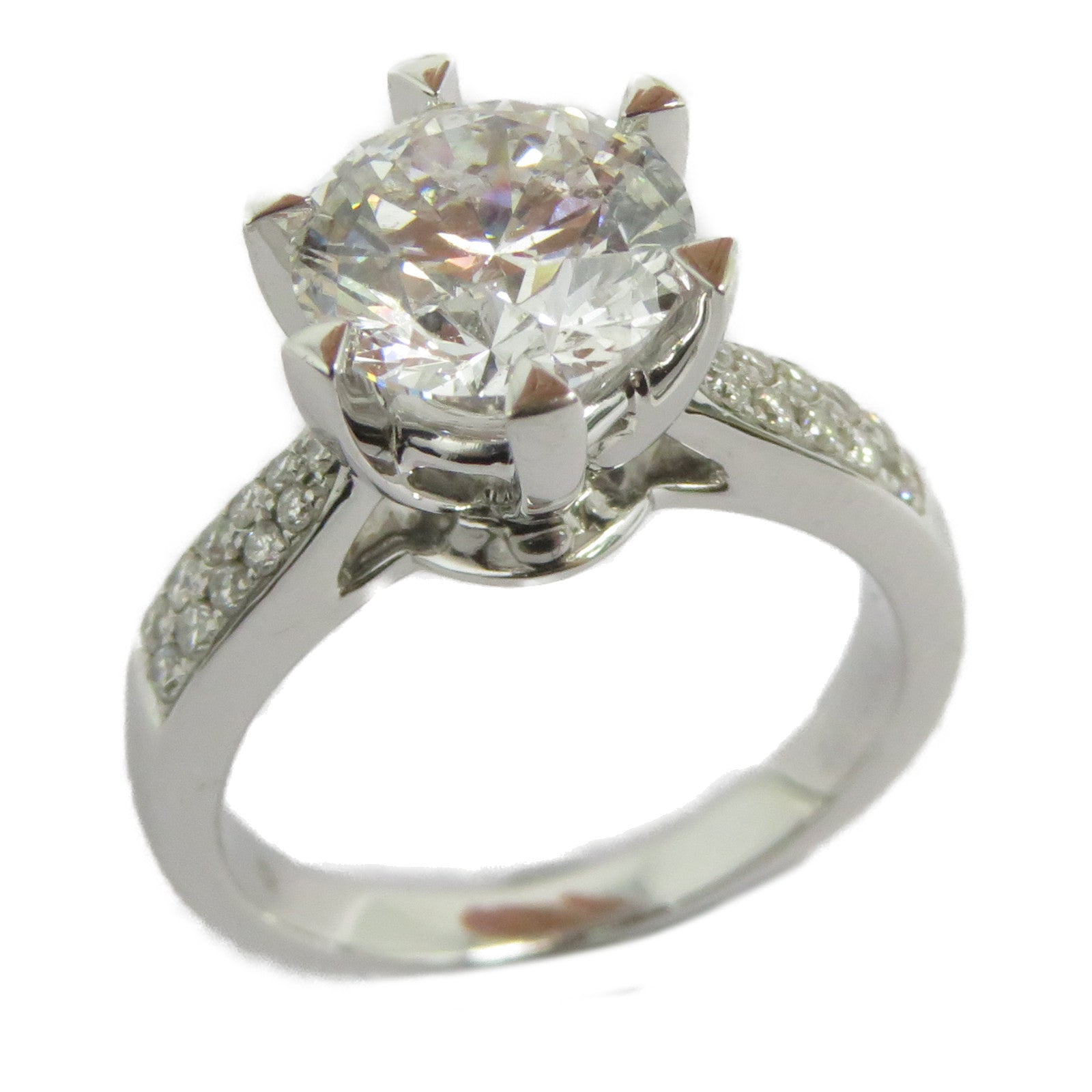 JEWELRY 18K白金Diamond Ring 2.01ct鑽石戒指US#4.75