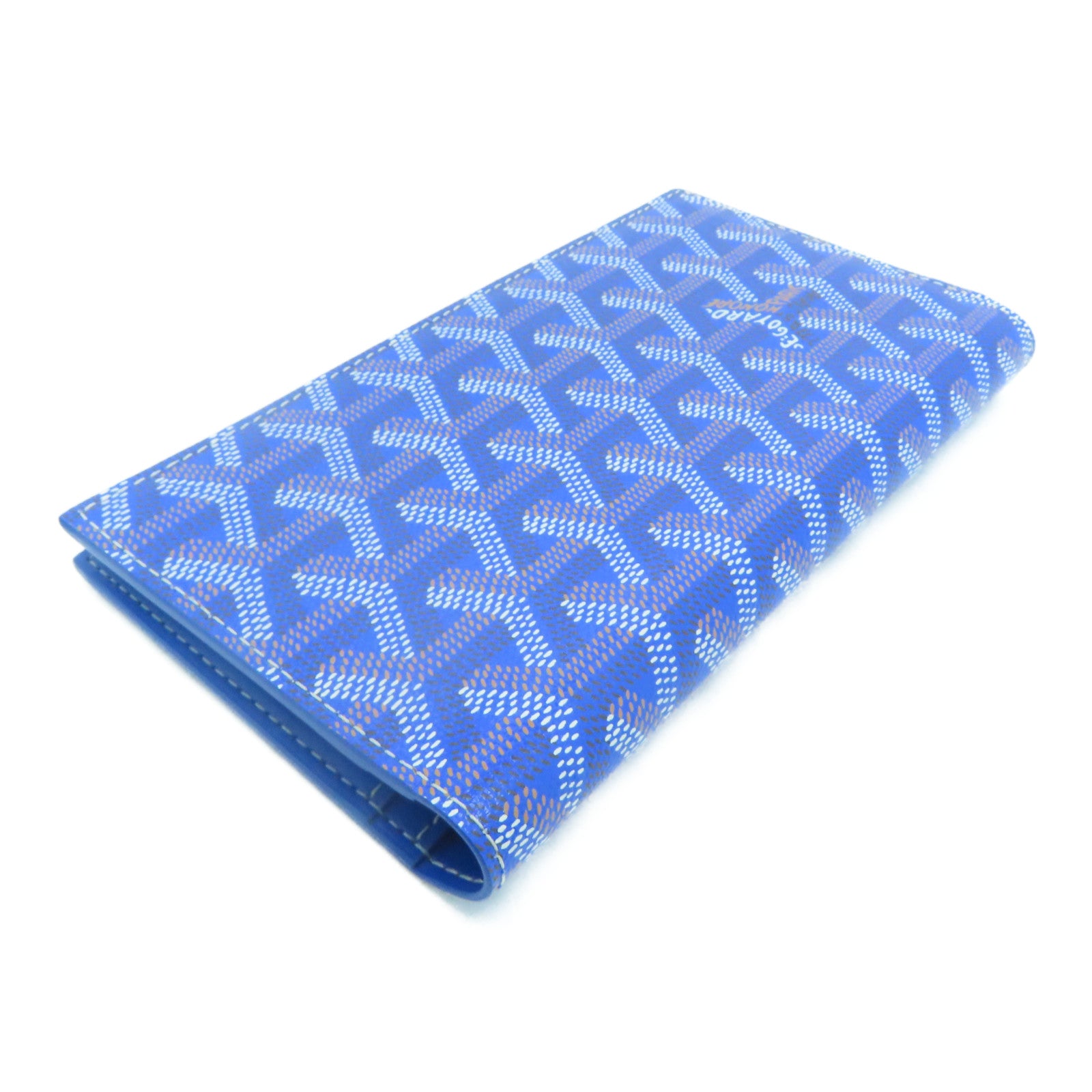 GOYARD 涂层帆布Saint-Roch Wallet长钱包蓝色