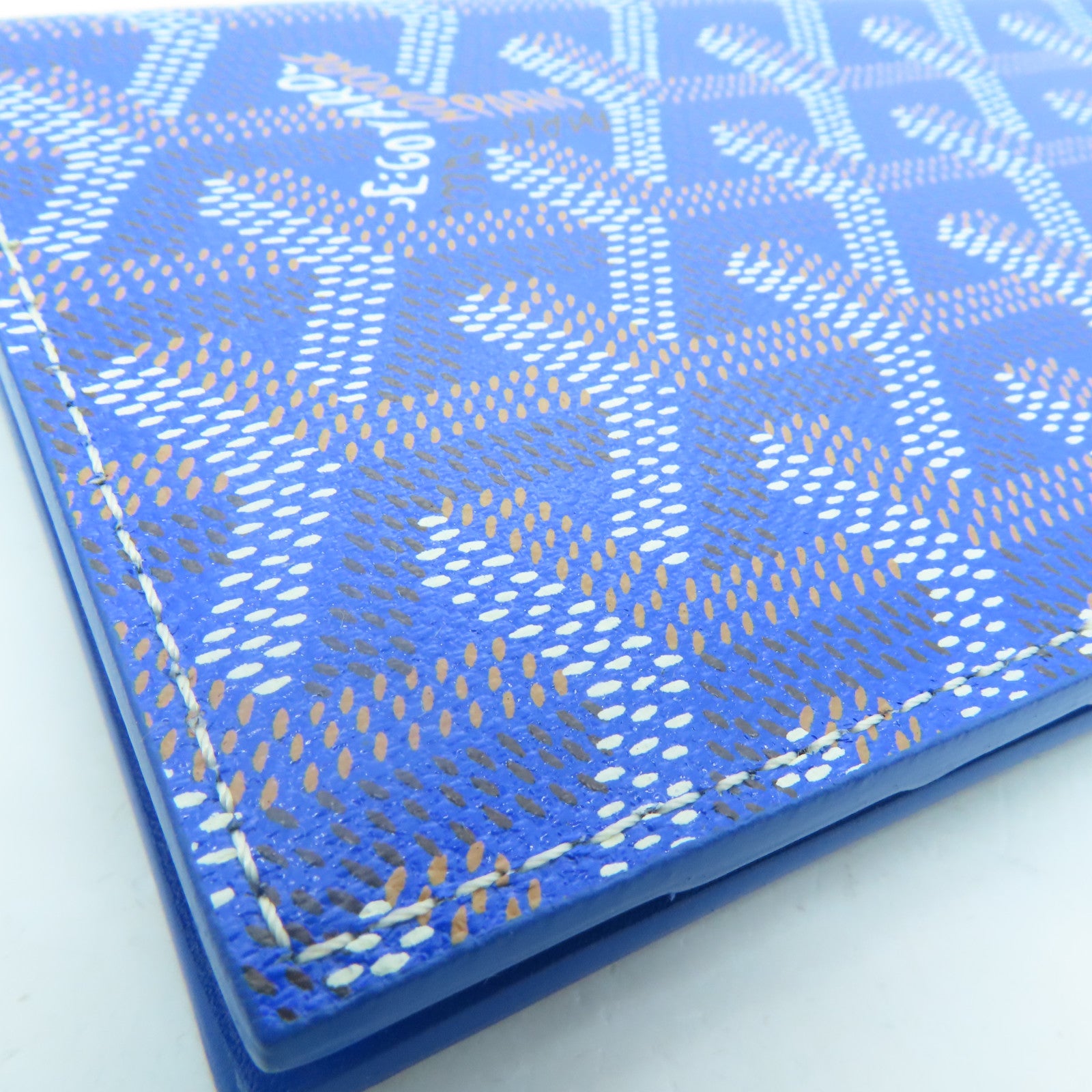 GOYARD 涂层帆布Saint-Roch Wallet长钱包蓝色