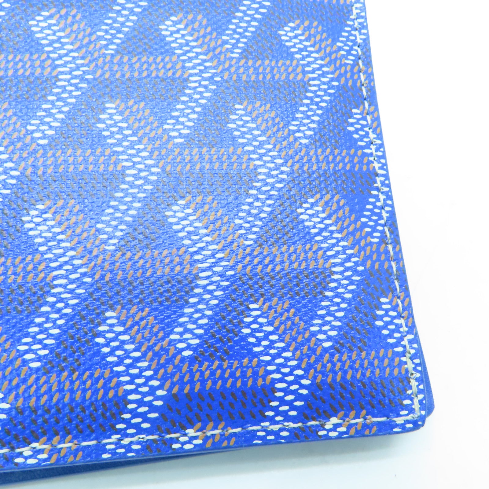 GOYARD 涂层帆布Saint-Roch Wallet长钱包蓝色