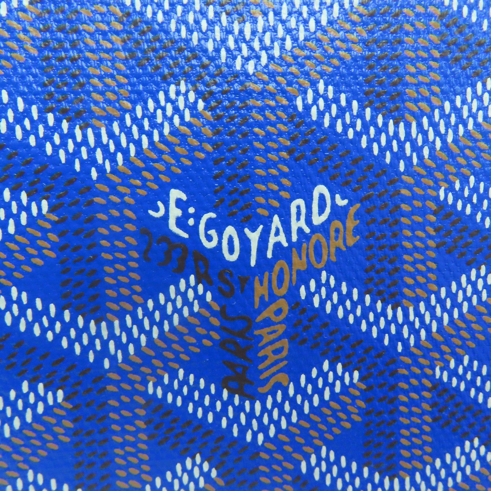 GOYARD 涂层帆布Saint-Roch Wallet长钱包蓝色
