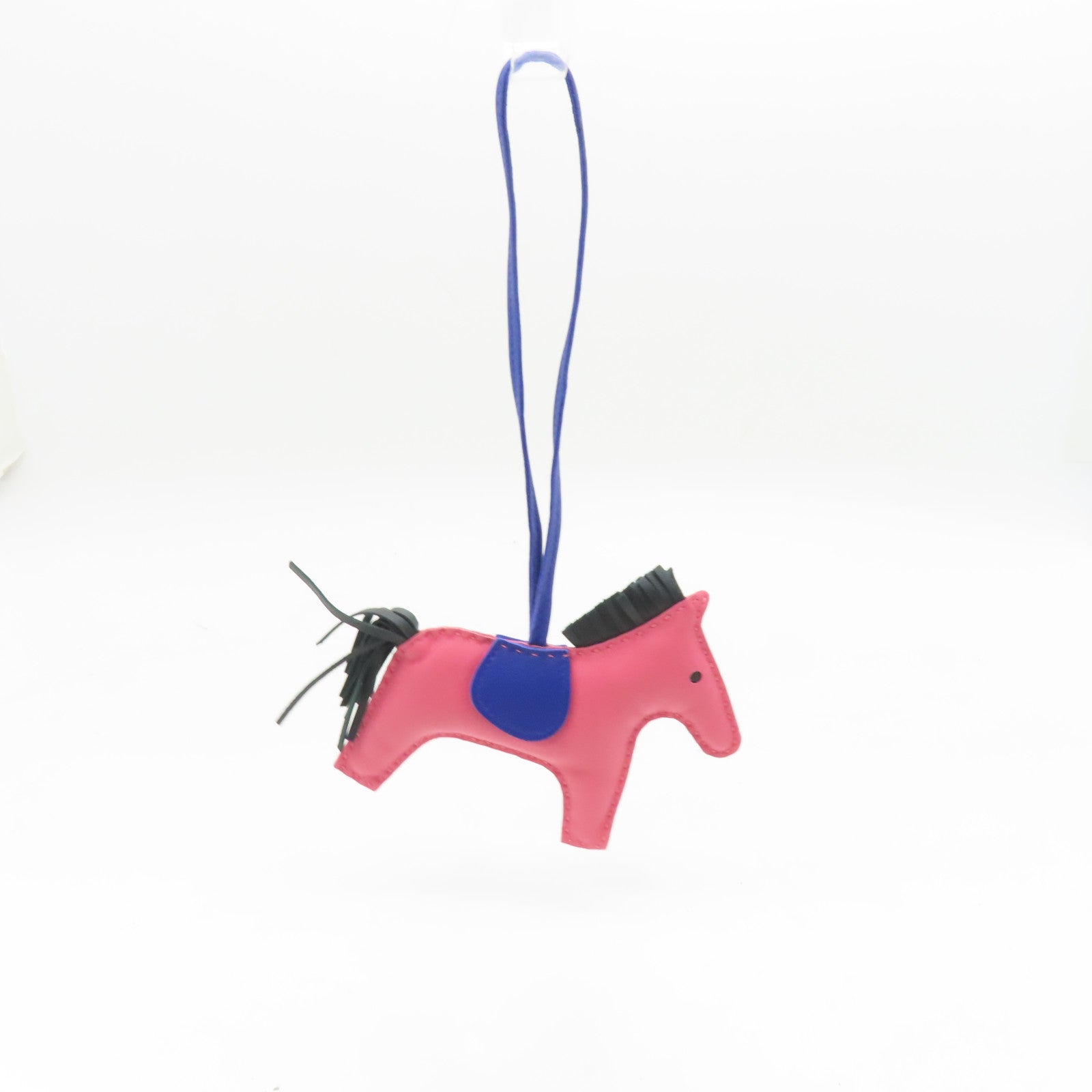 HERMES Swift Leather Rodeo MM Charm Charm Pink/Blue/Green