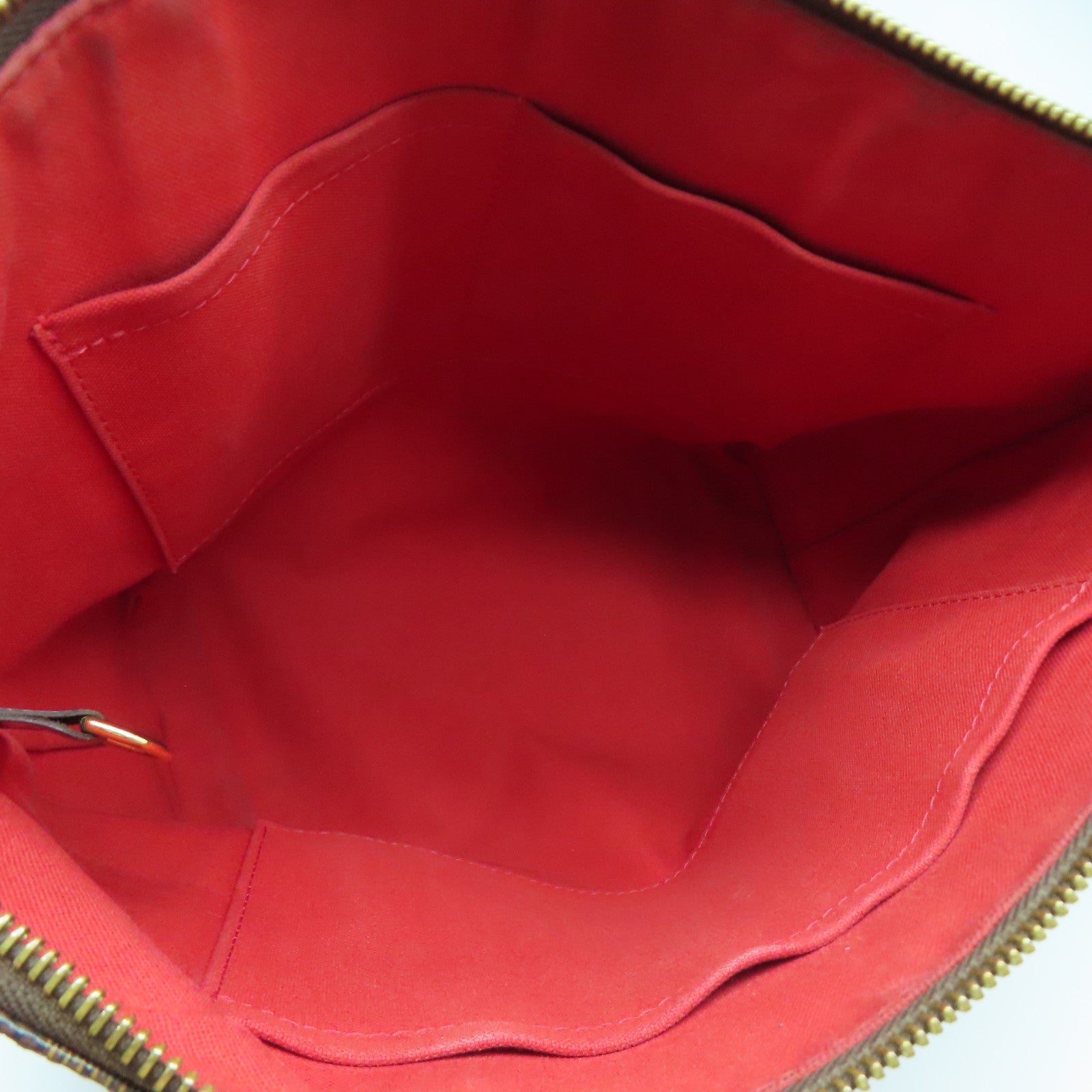 LOUIS VUITTON Damier Totally PM金扣肩背袋啡色