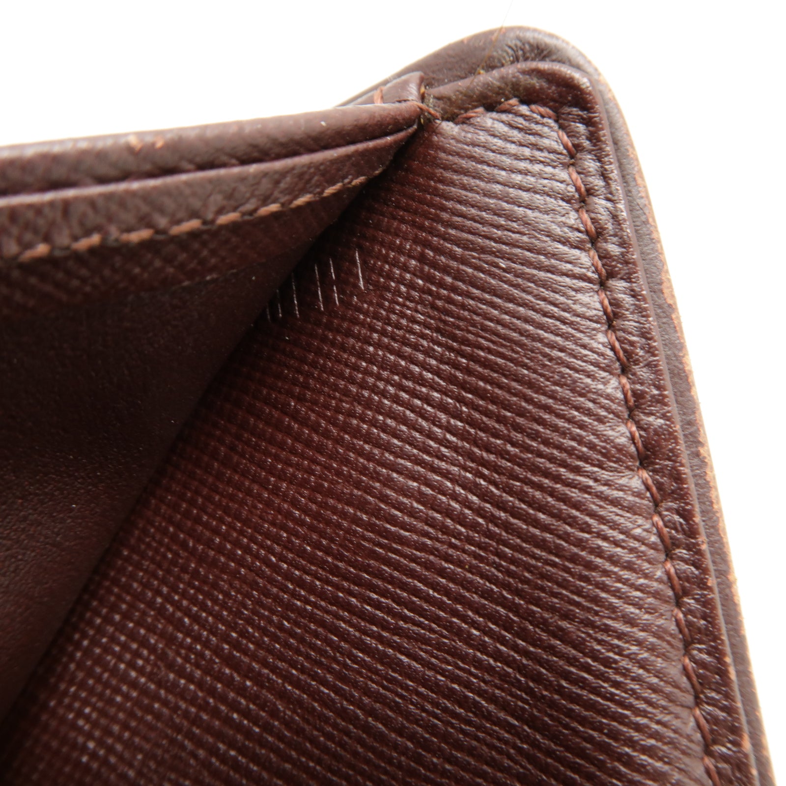 LOUIS VUITTON Monogram Mini Wallet金扣錢包紅色