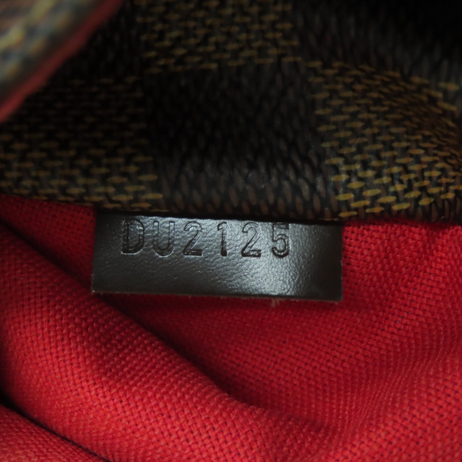 LOUIS VUITTON Damier Totally PM金扣肩背袋啡色