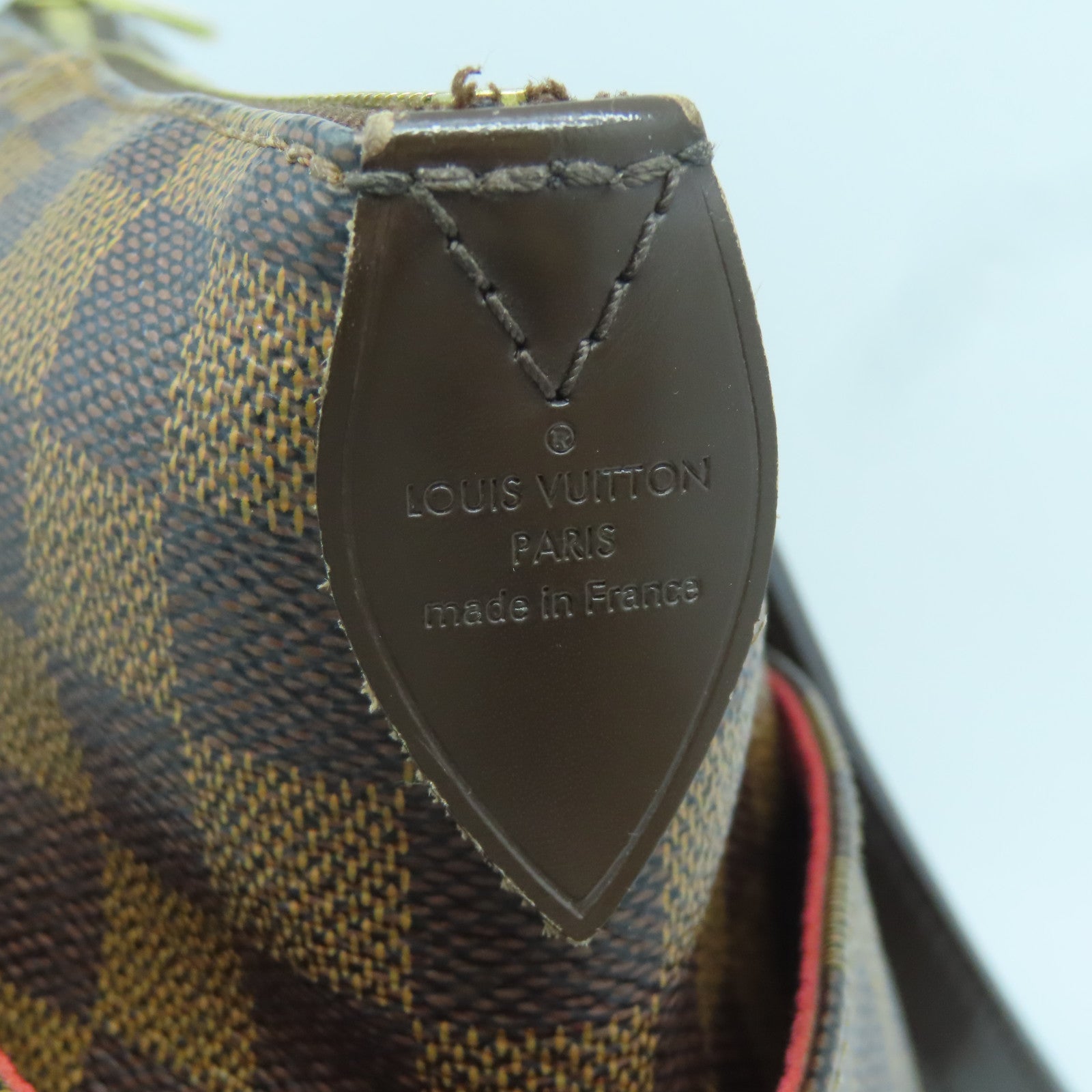 LOUIS VUITTON Damier Totally PM金扣肩背袋啡色