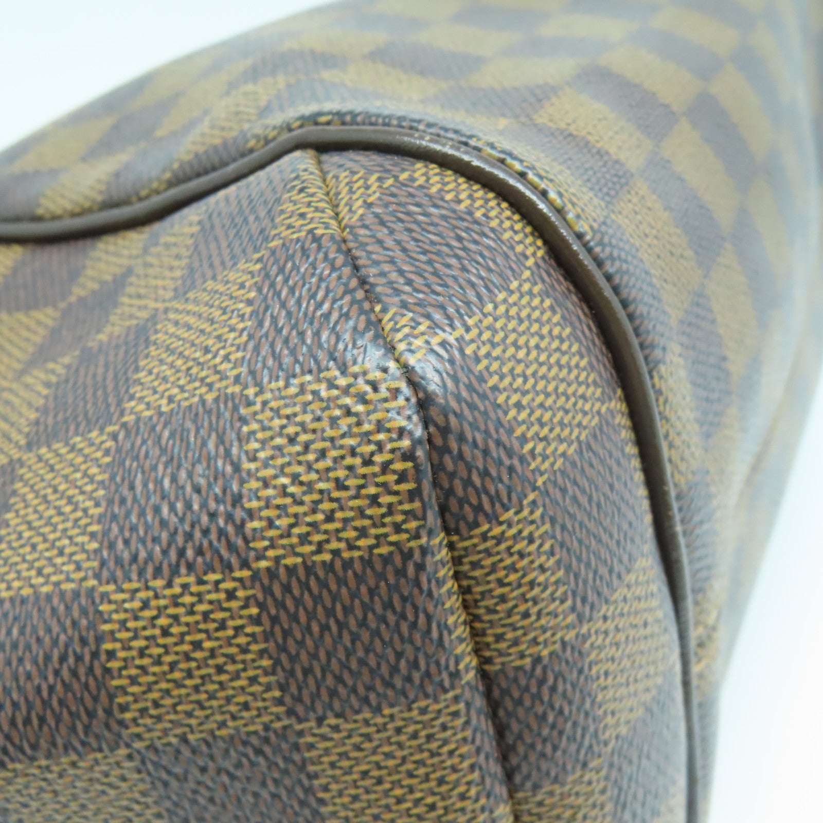 LOUIS VUITTON Damier Totally PM金扣肩背袋啡色