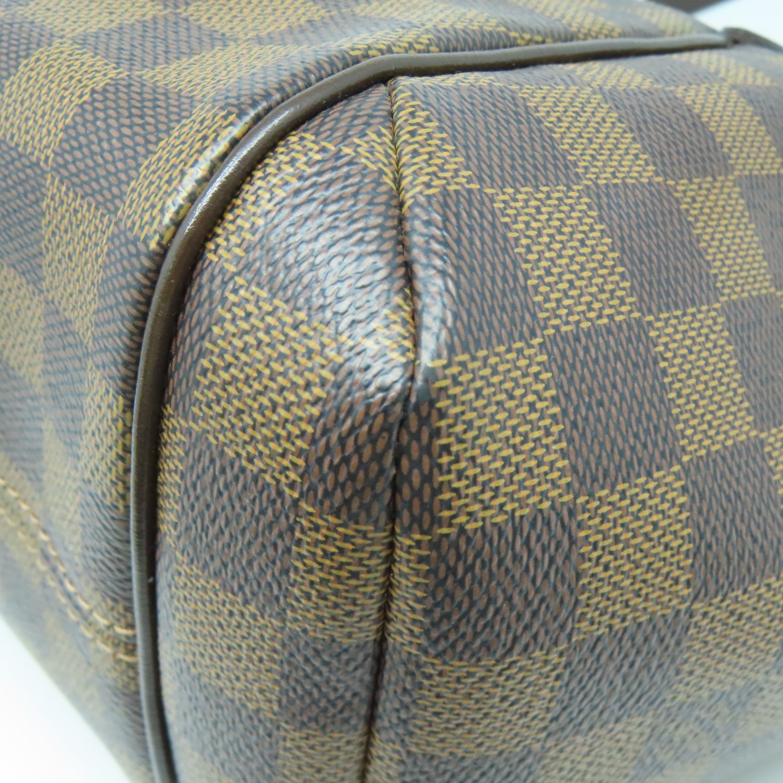 LOUIS VUITTON Damier Totally PM金扣肩背袋啡色