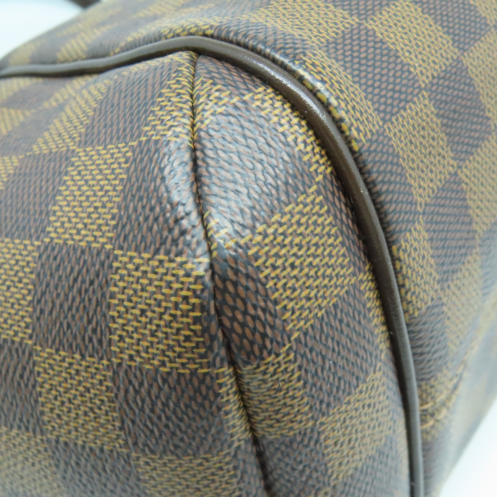 LOUIS VUITTON Damier Totally PM金扣肩背袋啡色