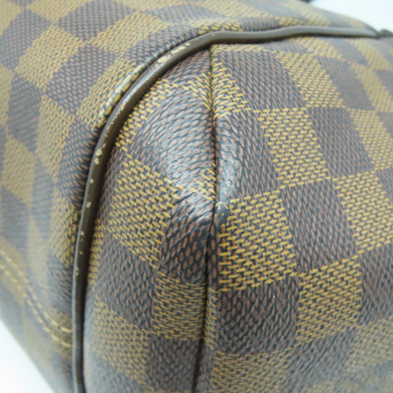 LOUIS VUITTON Damier Totally PM金扣肩背袋啡色