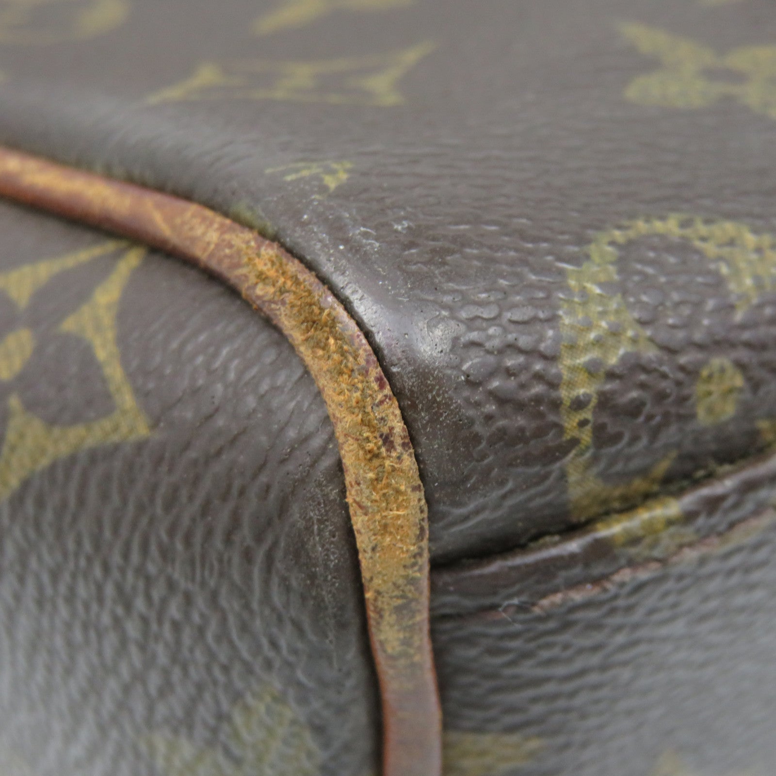LOUIS VUITTON Monogram Abbesses Messenger Shoulder Bag brown