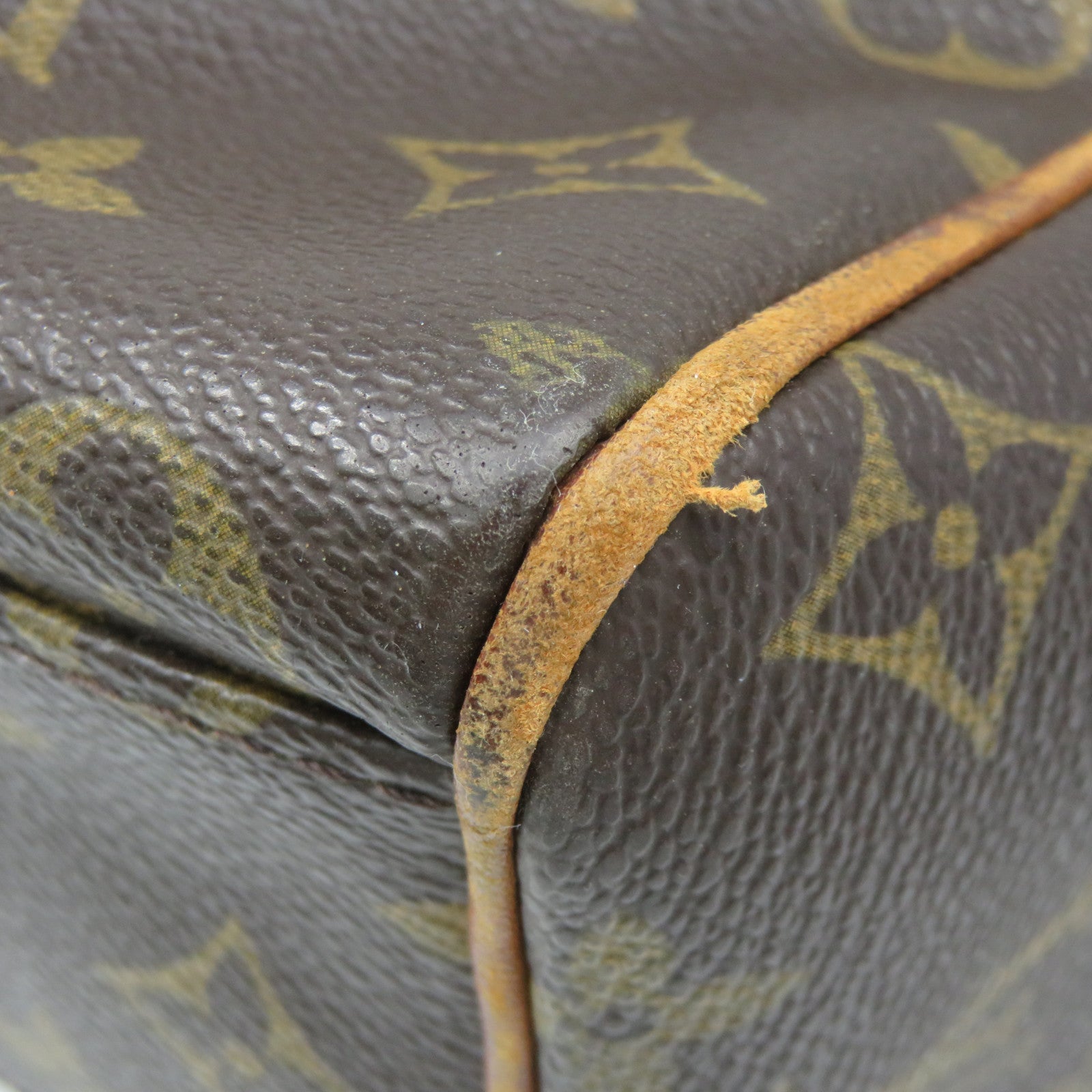 LOUIS VUITTON Monogram Abbesses Messenger Shoulder Bag brown