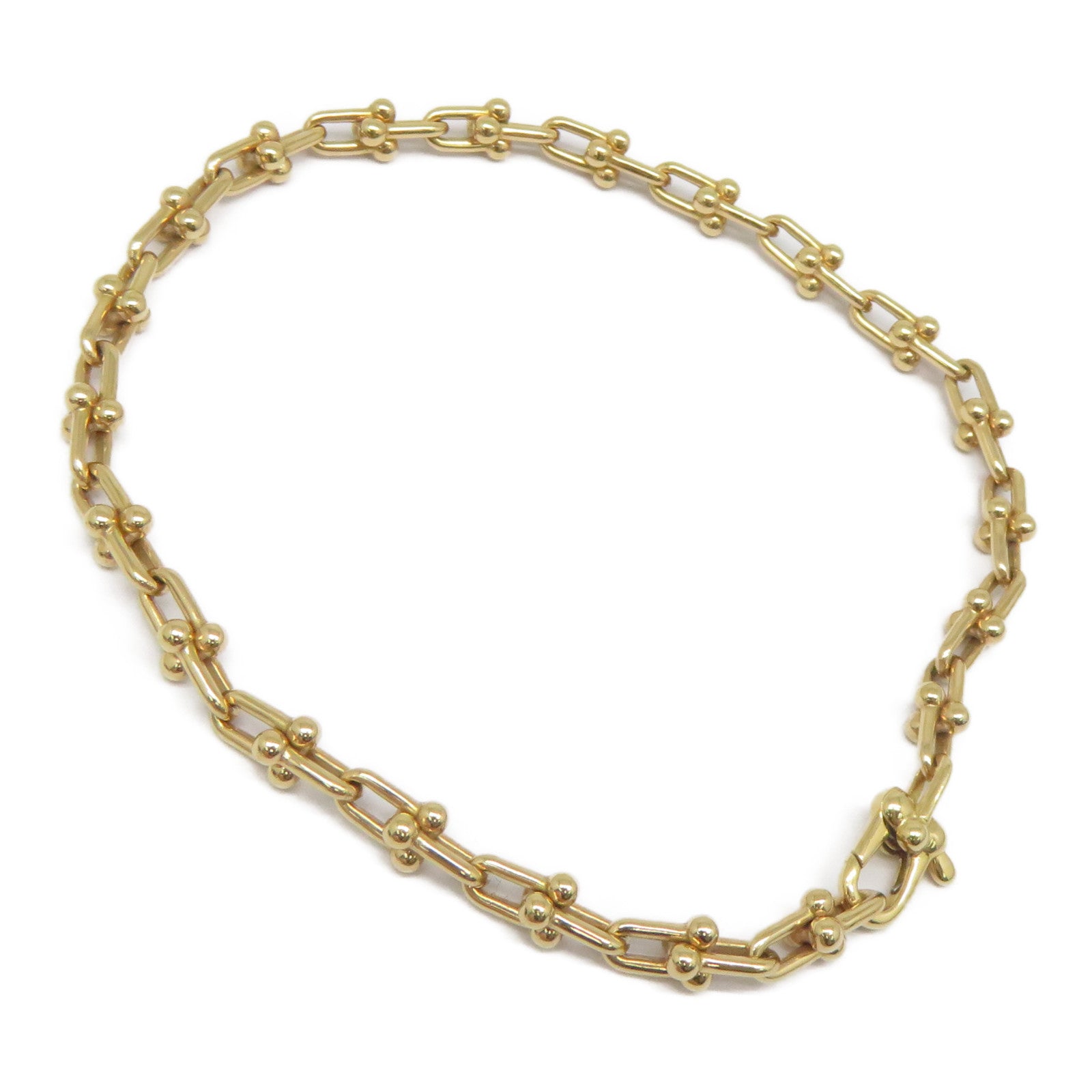TIFFANY＆CO 18K玫瑰金HardWear Micro Link Bracelet手鏈