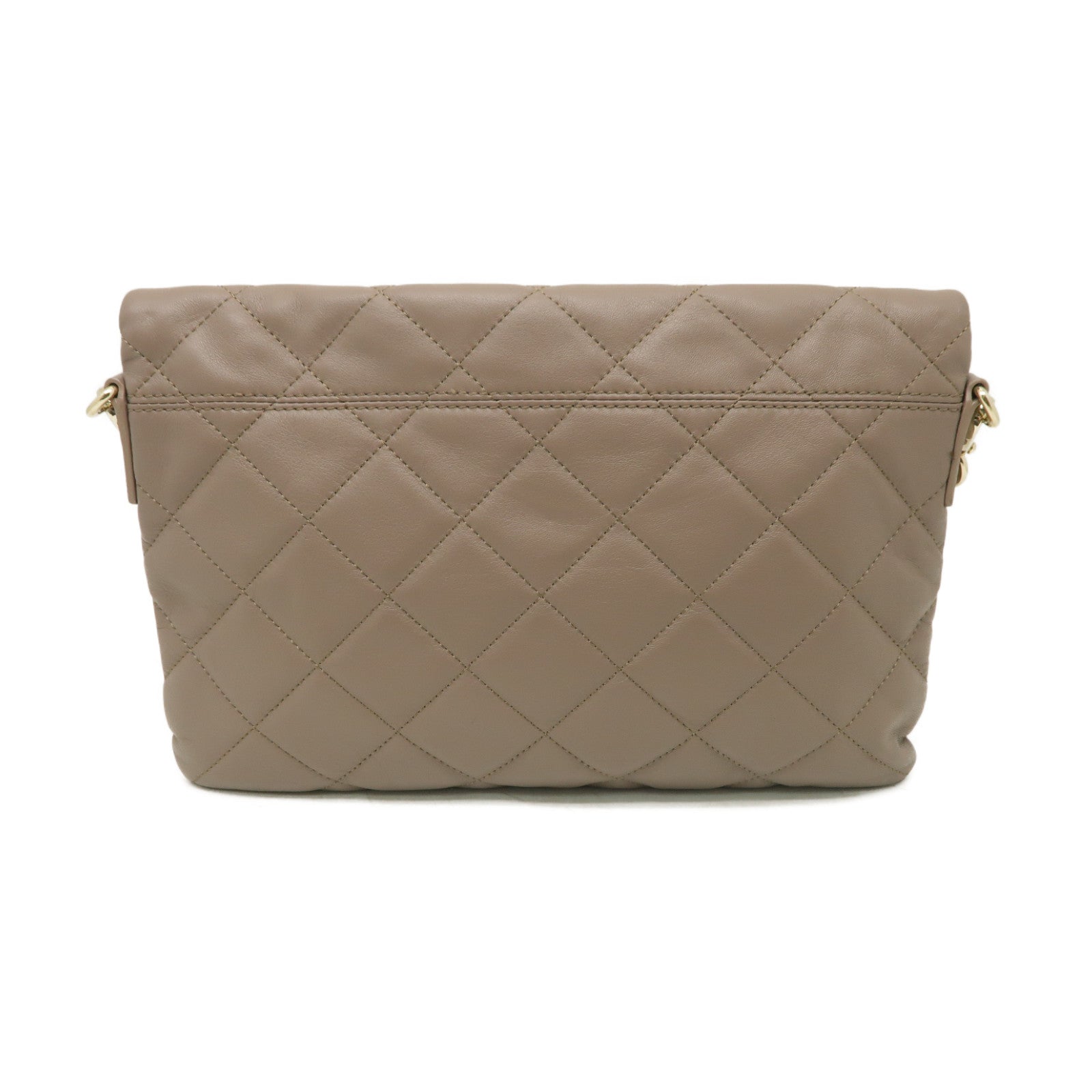 Kate Spade 牛皮皮革Shoulder Bag金扣肩背袋灰色