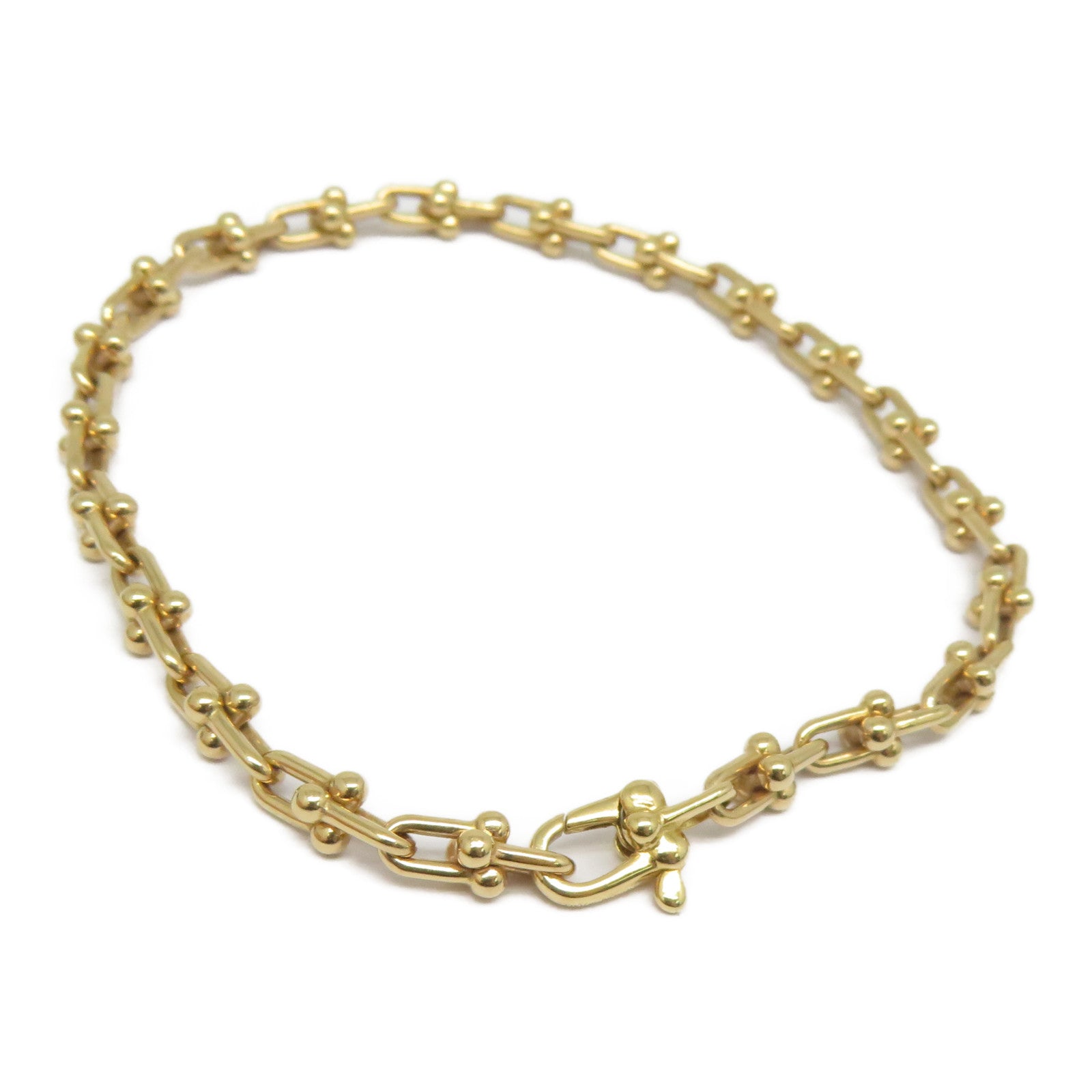 TIFFANY＆CO 18K玫瑰金HardWear Micro Link Bracelet手鏈