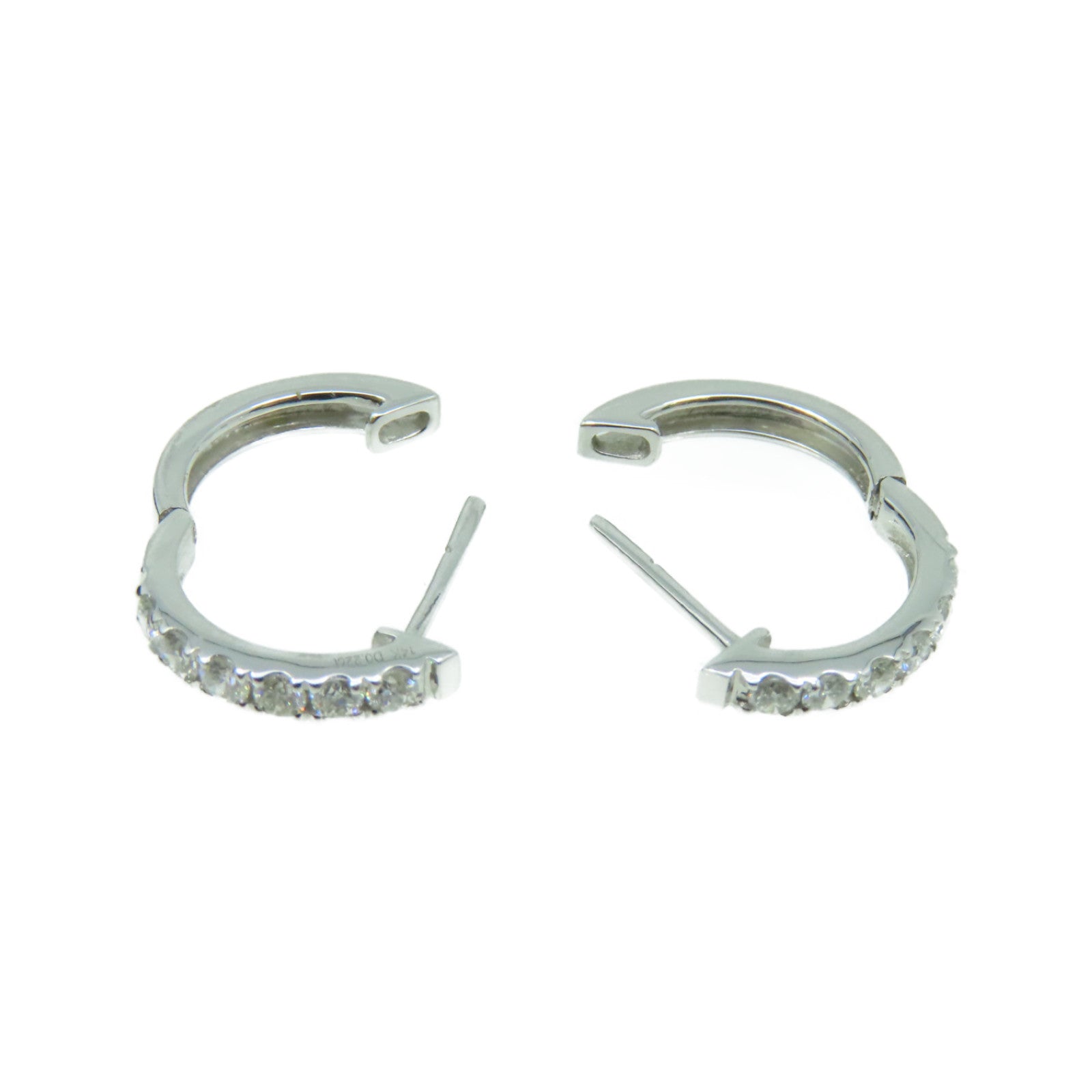 JEWELRY 【激減優惠】K14白金/0.44ct鑽石Diamond Earrings耳環