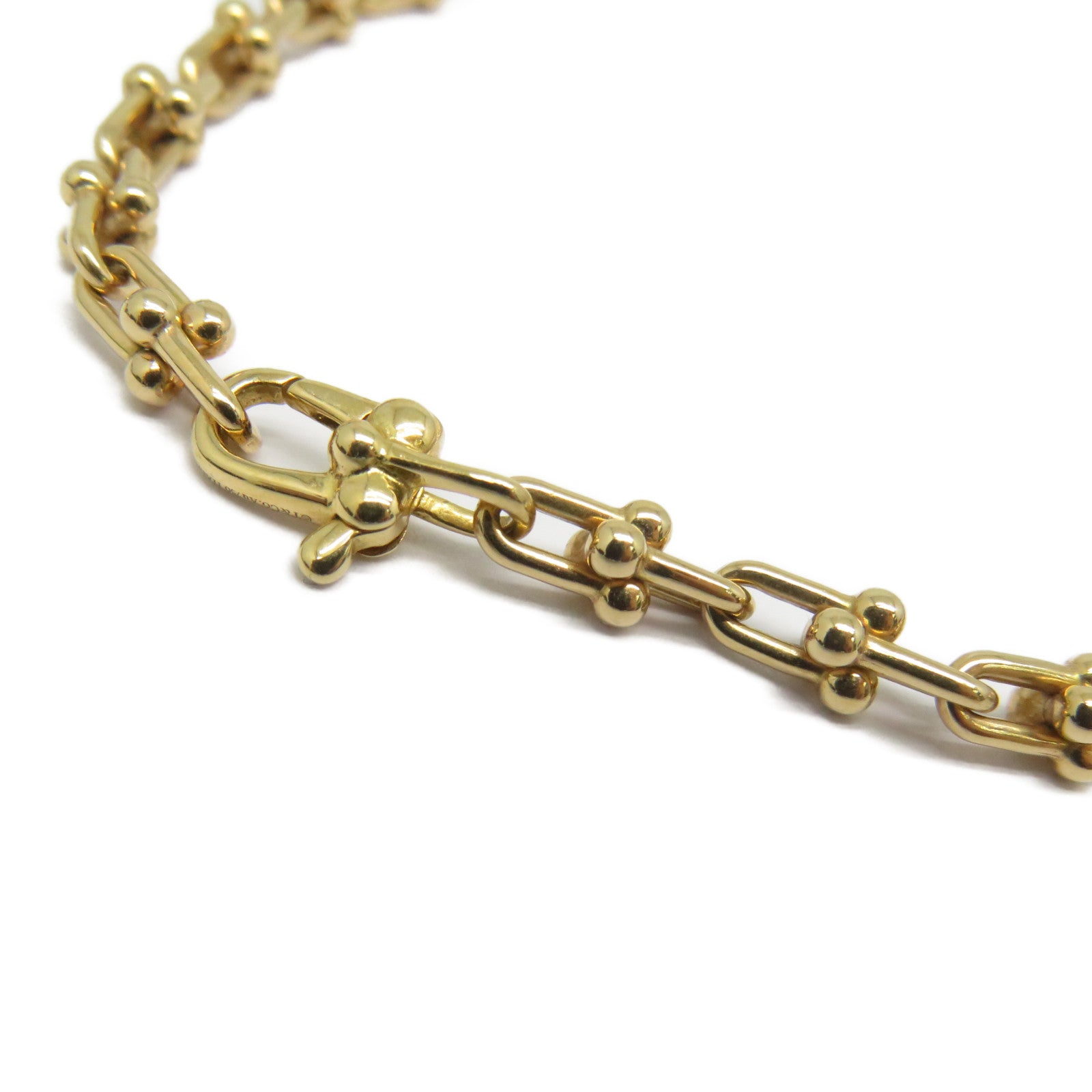 TIFFANY＆CO 18K玫瑰金HardWear Micro Link Bracelet手鏈