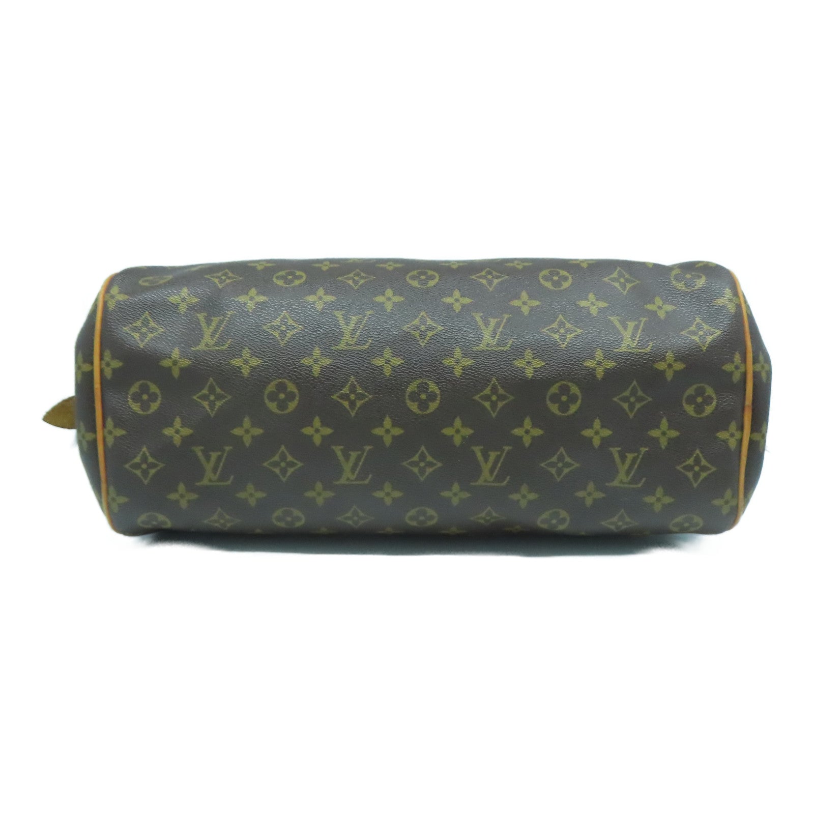 LOUIS VUITTON Monogram Montourgueil GM金扣手挽袋啡色