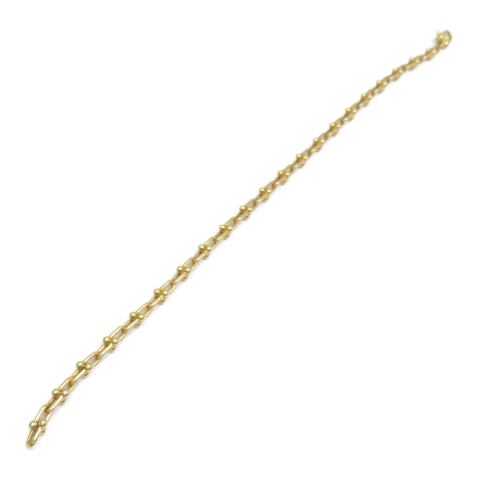 TIFFANY＆CO 18K玫瑰金HardWear Micro Link Bracelet手鏈