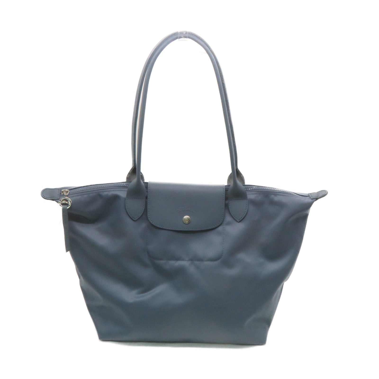 Longchamp 尼龍Shoulder Bag肩背袋藍灰色