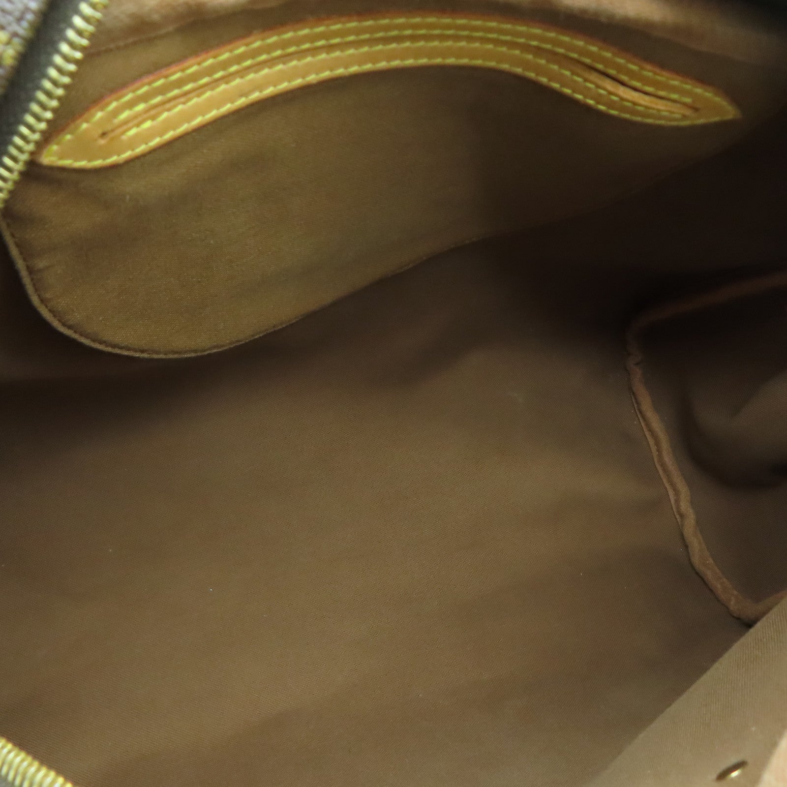 LOUIS VUITTON Monogram Montourgueil GM金扣手挽袋啡色