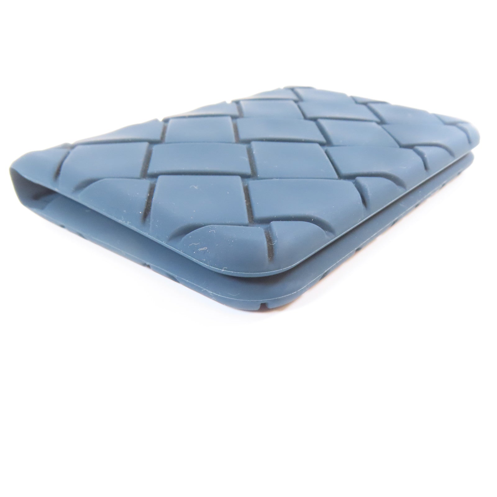 BOTTEGA VENETA PVC Card Case卡片套藍色