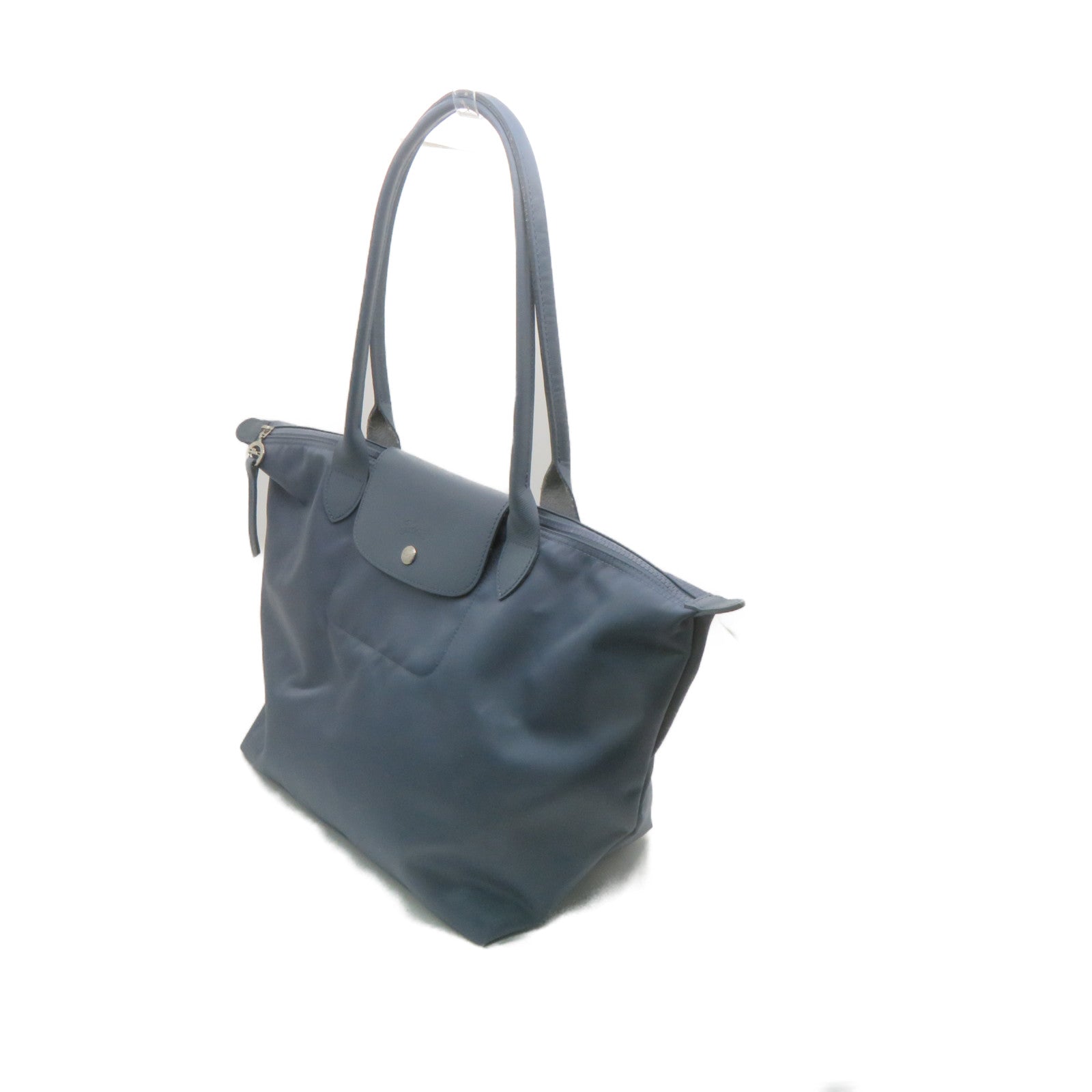 Longchamp 尼龍Shoulder Bag肩背袋藍灰色