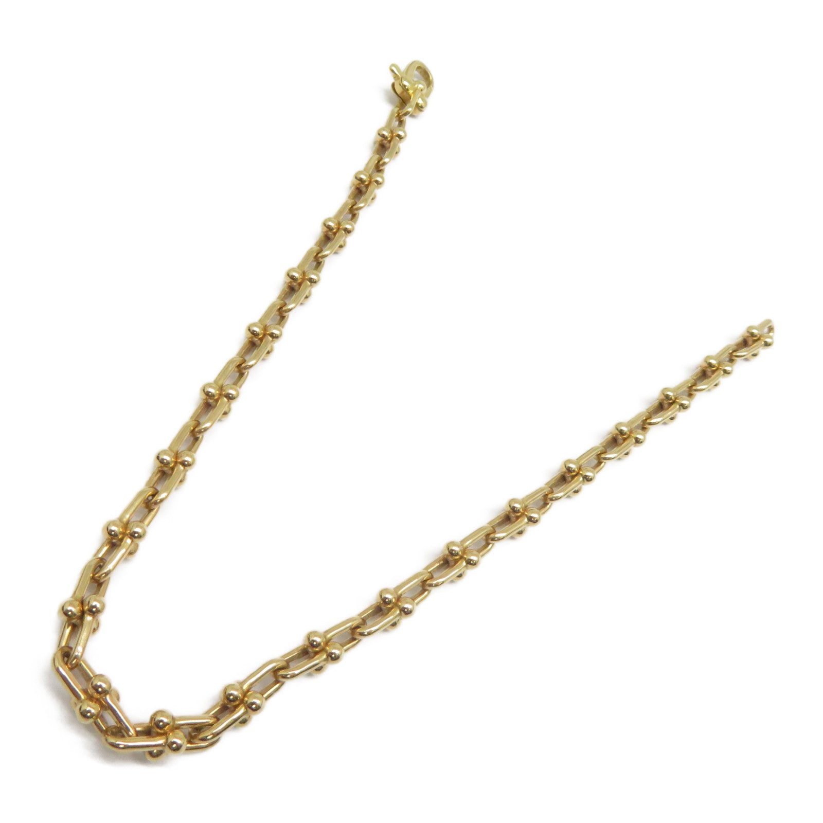TIFFANY＆CO 18K玫瑰金HardWear Micro Link Bracelet手鏈