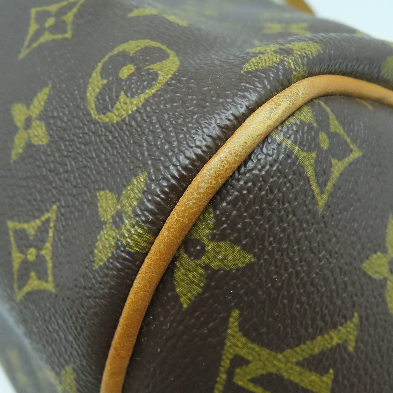 LOUIS VUITTON Monogram Montourgueil GM金扣手挽袋啡色