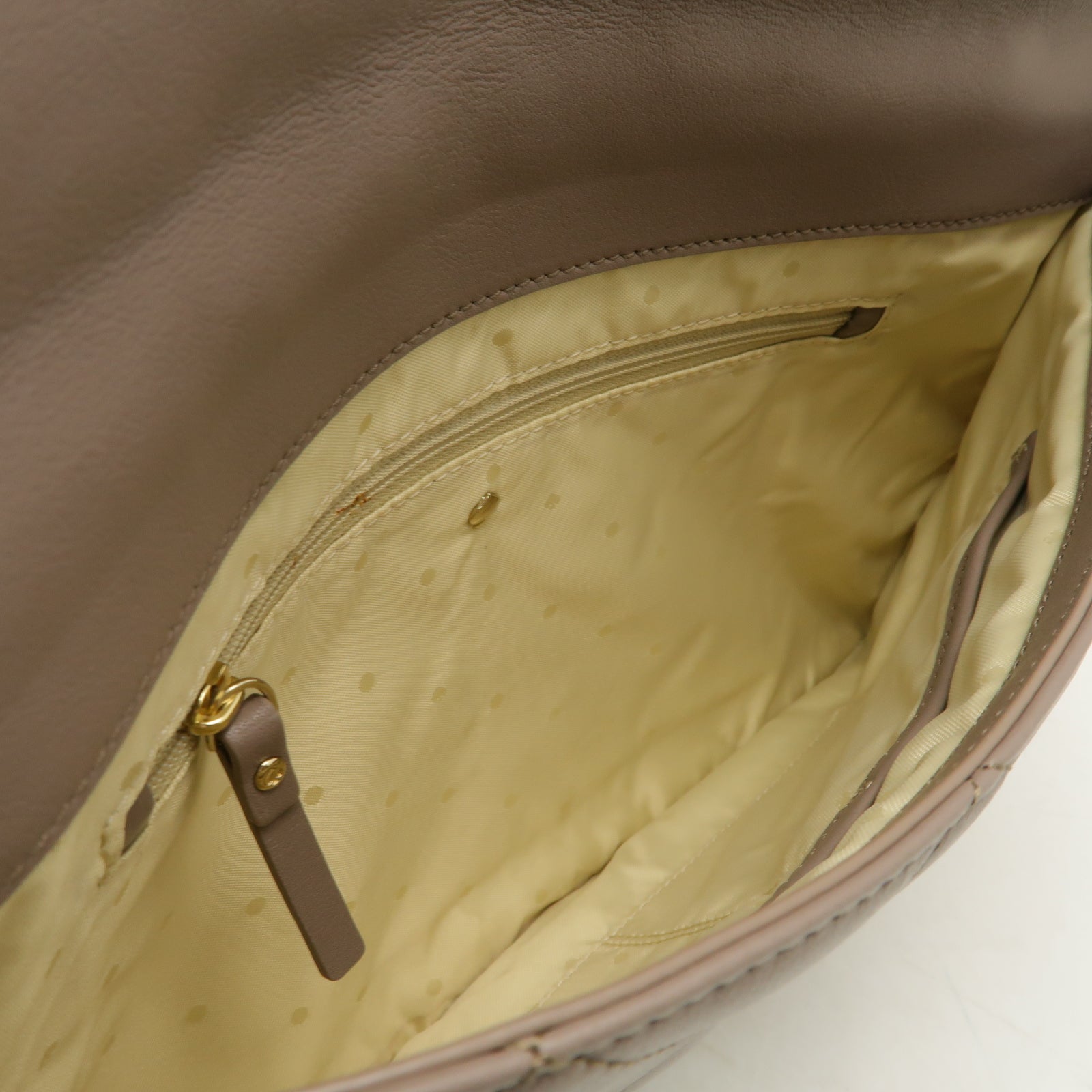 Kate Spade 牛皮皮革Shoulder Bag金扣肩背袋灰色