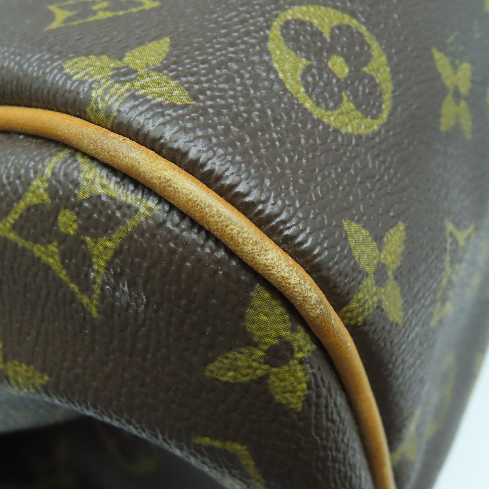 LOUIS VUITTON Monogram Montourgueil GM金扣手挽袋啡色