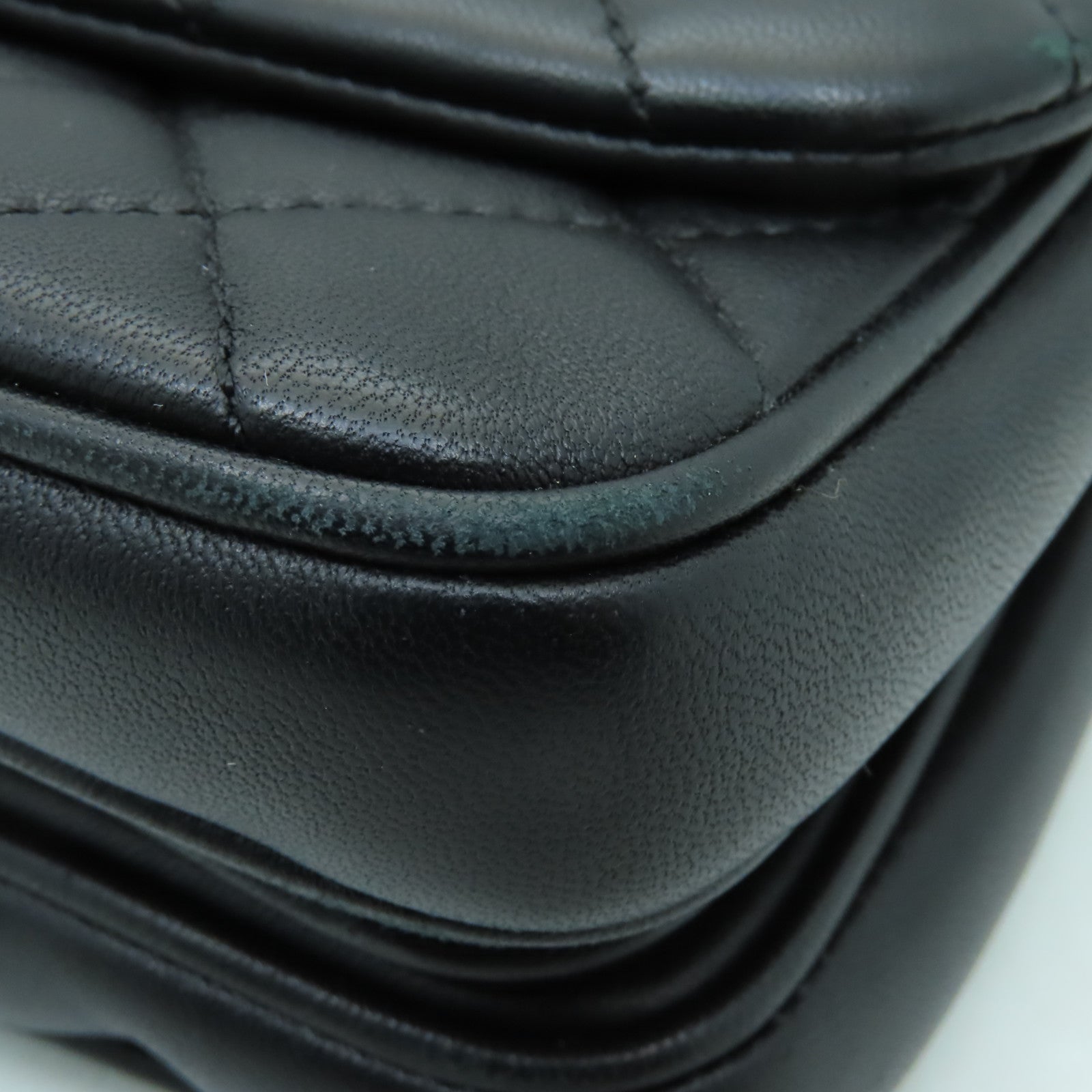CHANEL 菱格羊皮皮革Medium Citizen Chic Flap Bag金扣手挽肩背兩用袋黑色