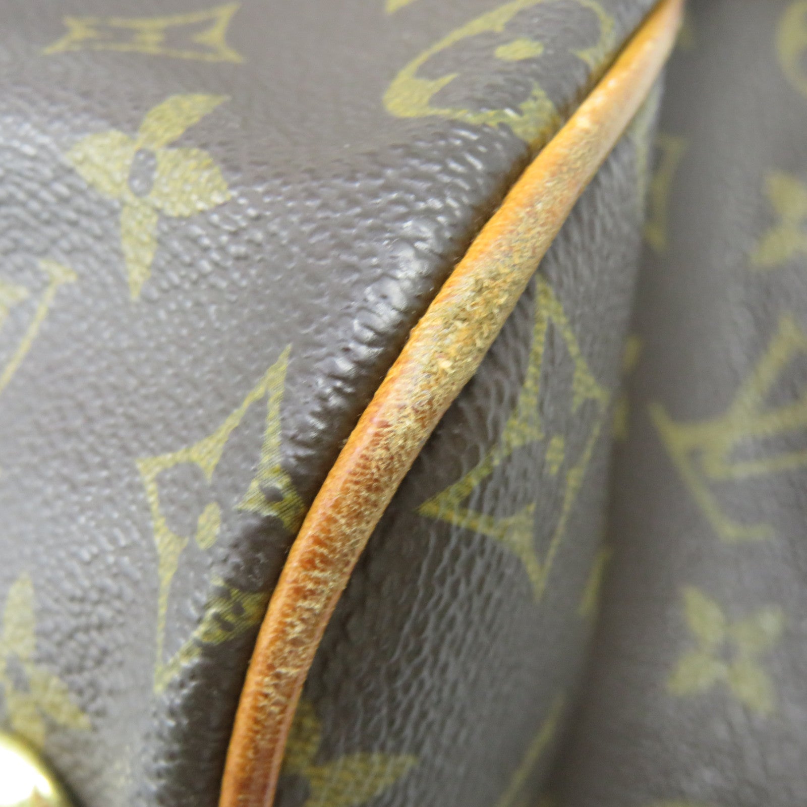 LOUIS VUITTON Monogram Tivoli GM Tote Bag肩背袋啡色