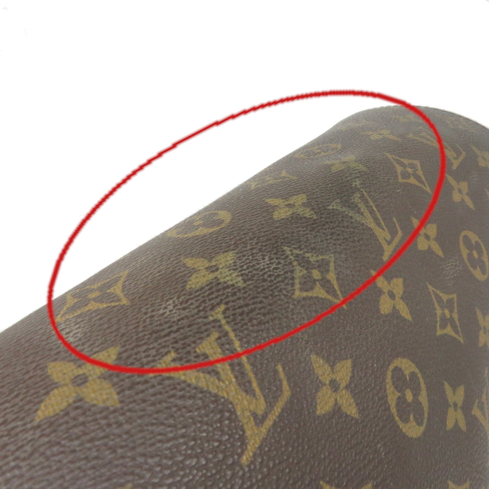 LOUIS VUITTON Monogram Abbesses Messenger Shoulder Bag brown