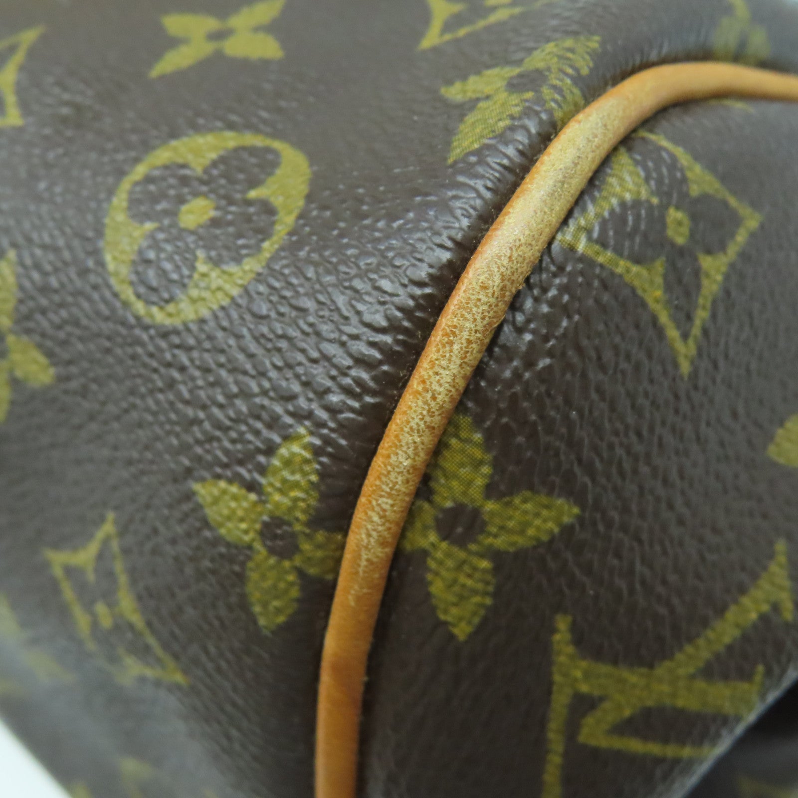 LOUIS VUITTON Monogram Montourgueil GM金扣手挽袋啡色