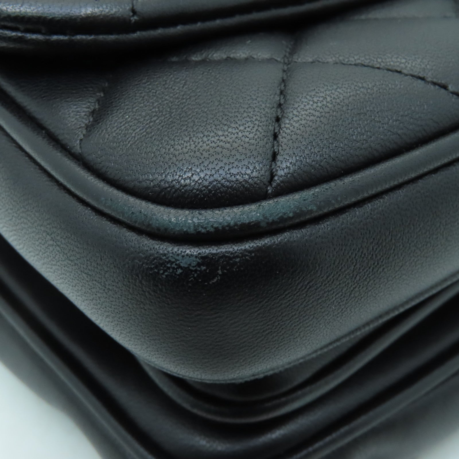 CHANEL 菱格羊皮皮革Medium Citizen Chic Flap Bag金扣手挽肩背兩用袋黑色