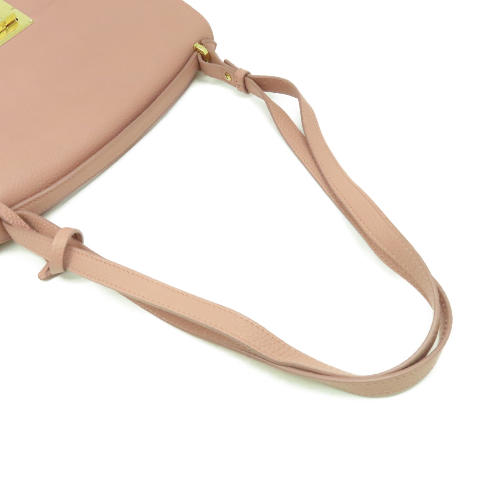 Salvatore Ferragamo 牛皮皮革Marisol Shoulder Bag肩背袋粉紅色
