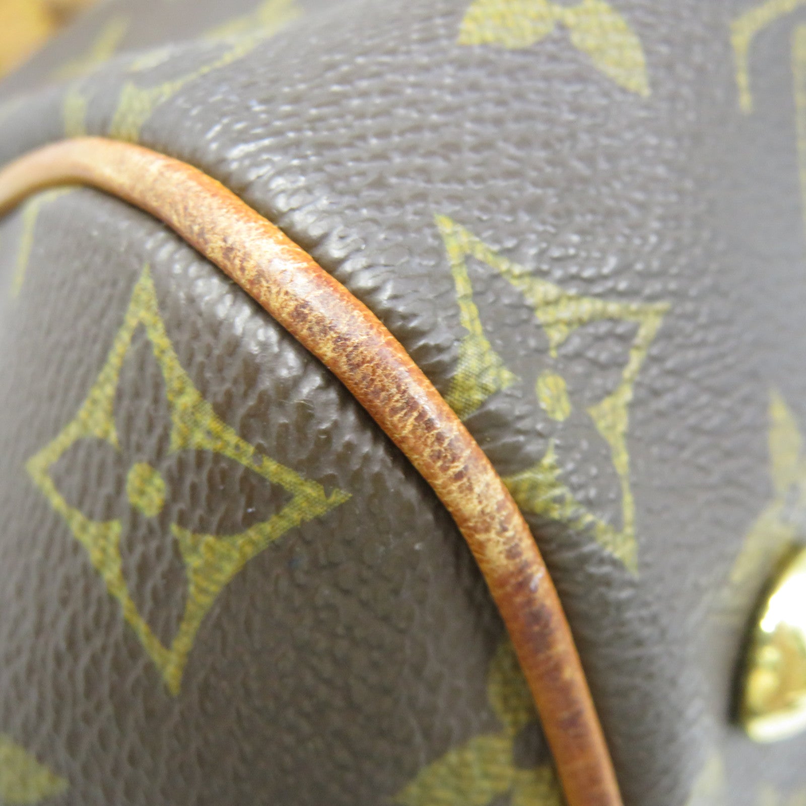 LOUIS VUITTON Monogram Tivoli GM Tote Bag肩背袋啡色
