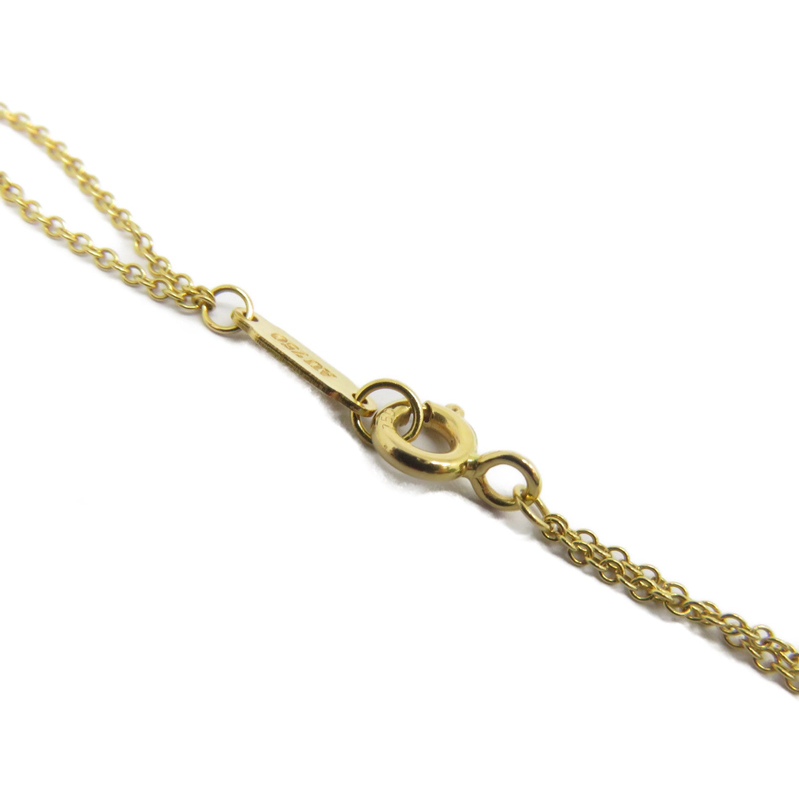 TIFFANY＆CO 【激減優惠】18K黃金Infinity Cross Necklace項鍊