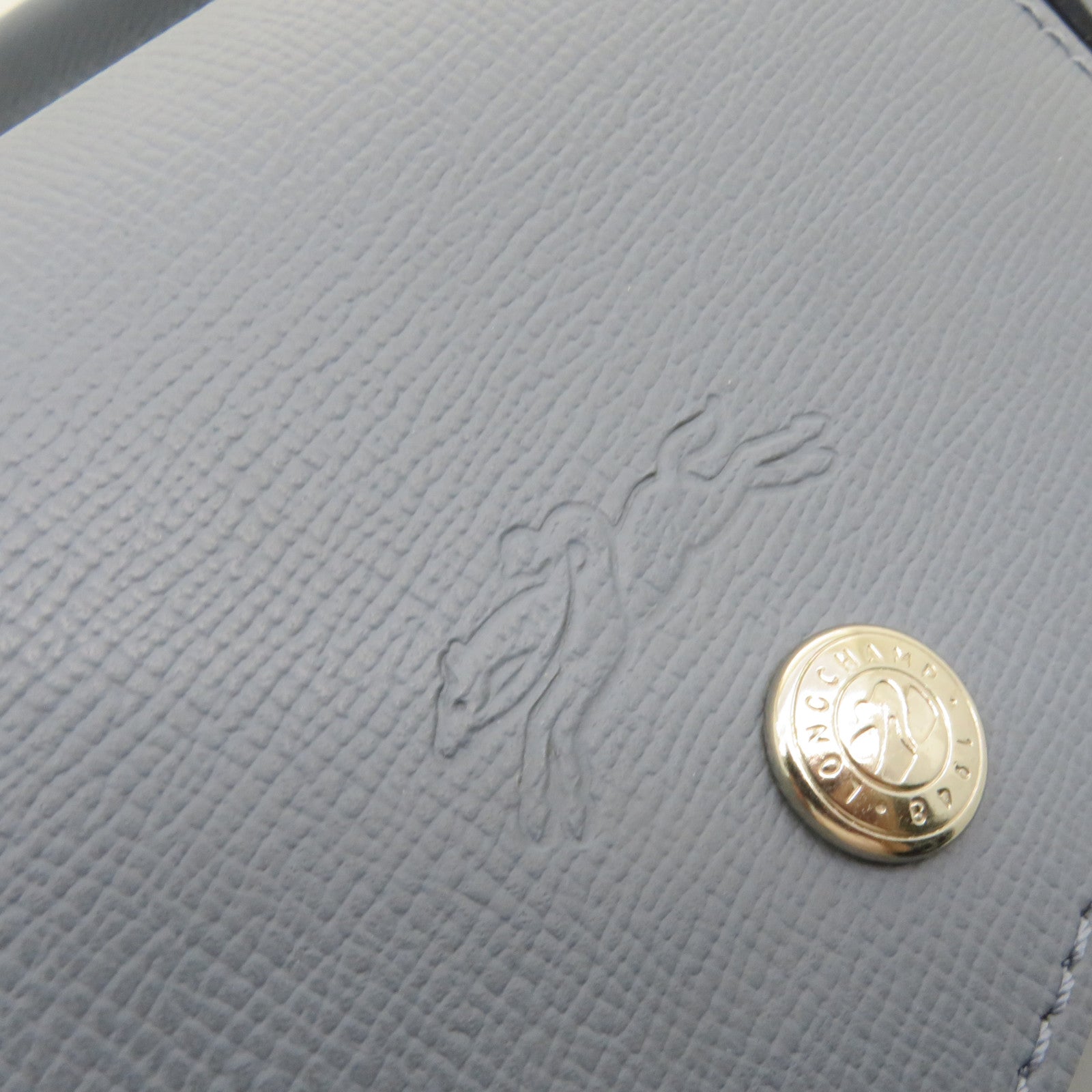Longchamp 尼龍Shoulder Bag肩背袋藍灰色